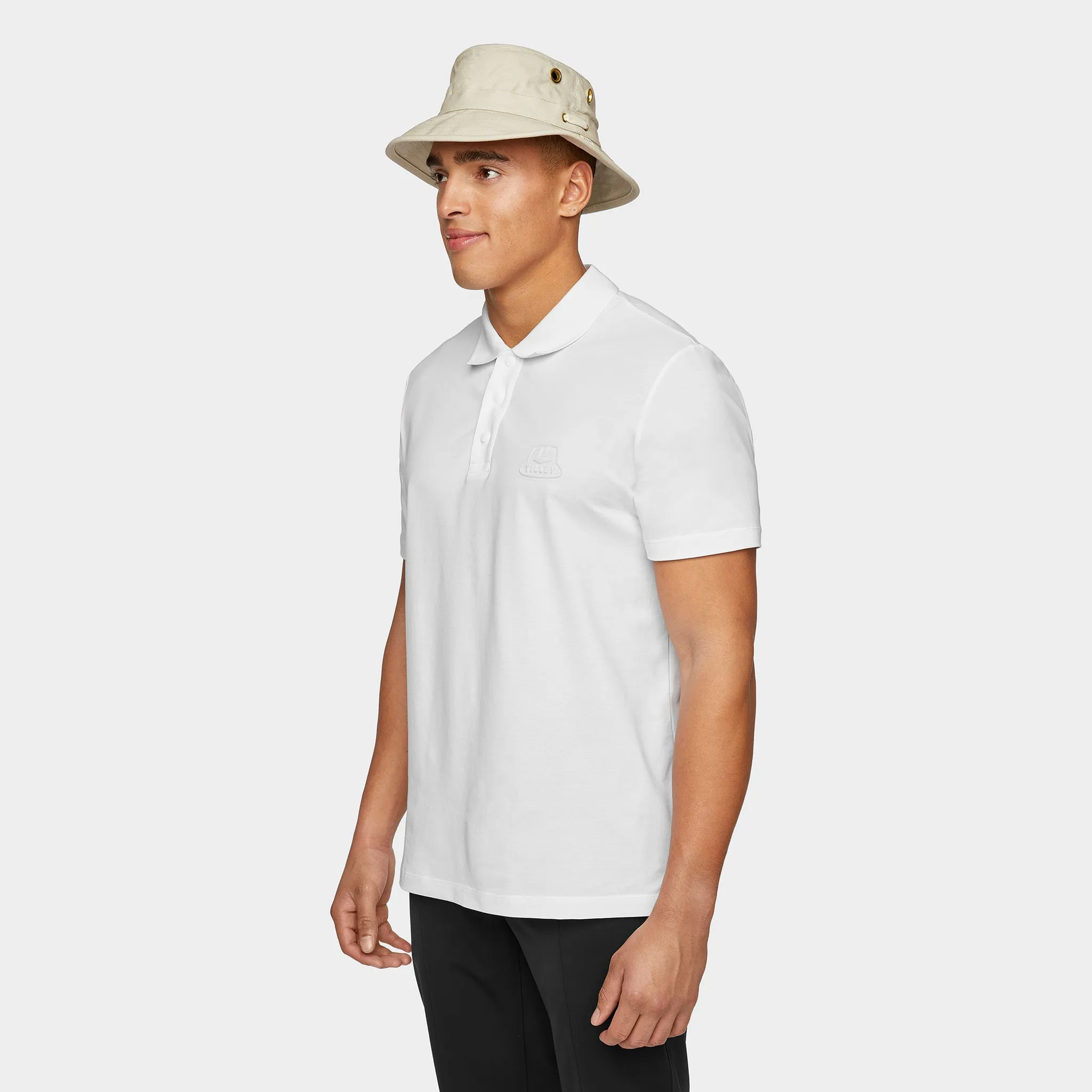 Pique Polo with 3D Logo sold by TILLEY product image thumbnail 4