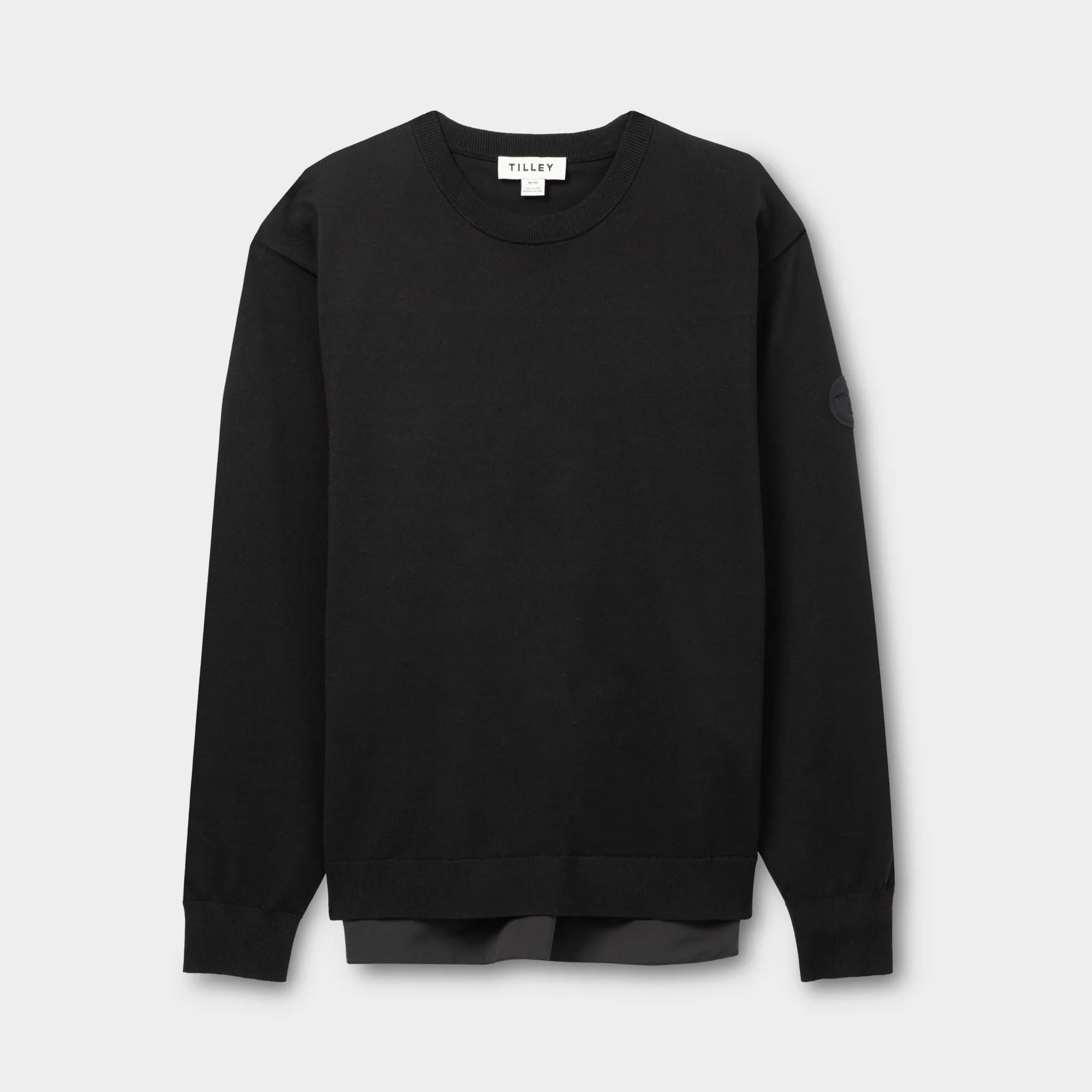 LS Mix Sweater sold by TILLEY