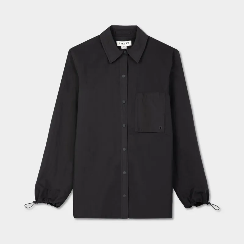 Snap Front Tech Shirt sold by TILLEY