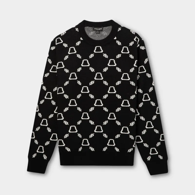 Tilley Logo Merino Crew Sweater made by TILLEY