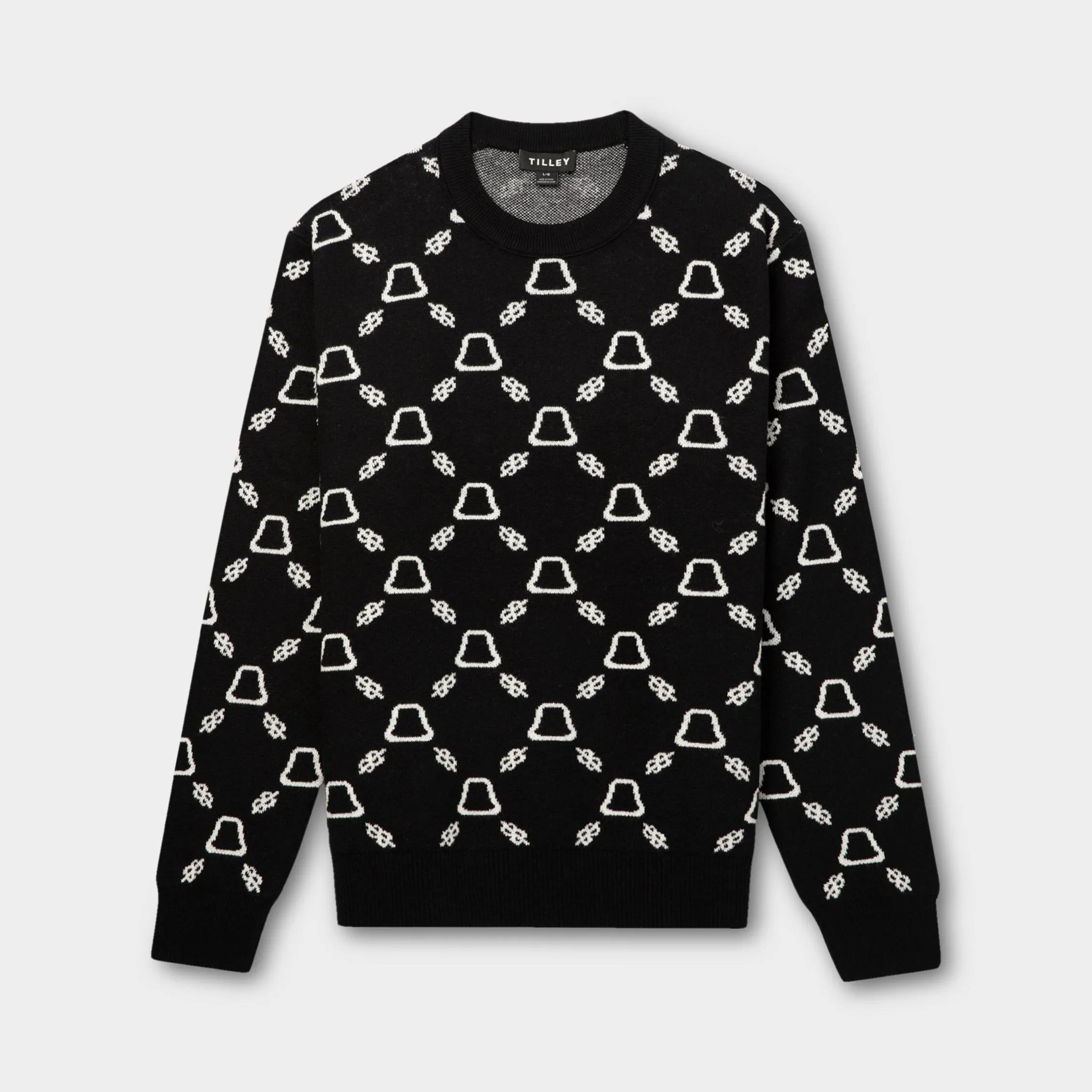 Tilley Logo Merino Crew Sweater sold by TILLEY