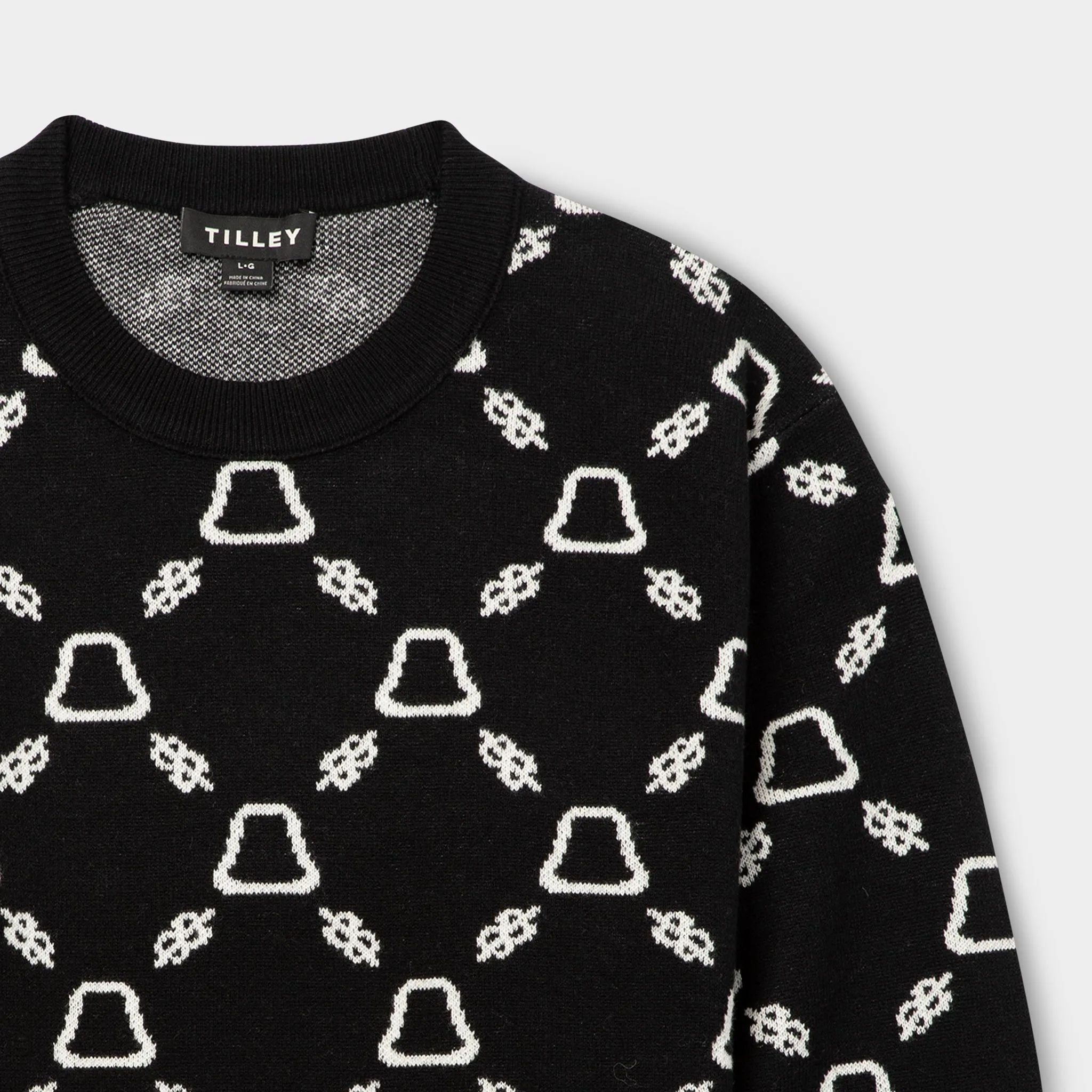 Tilley Logo Merino Crew Sweater sold by TILLEY product image thumbnail 3