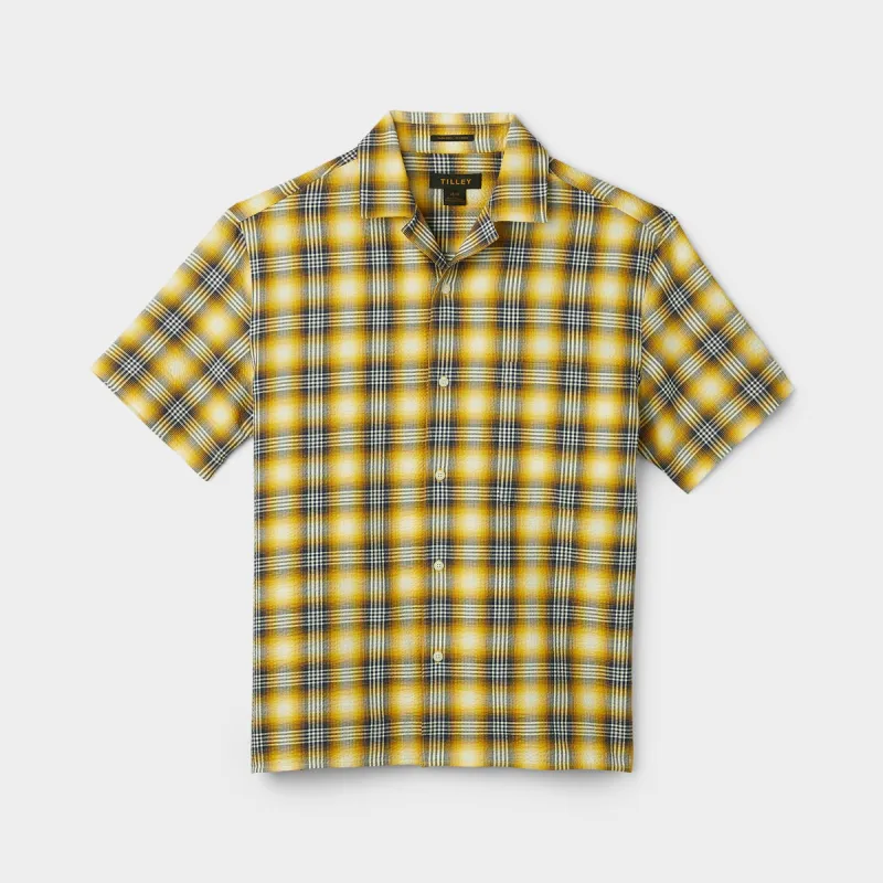 Short Sleeve Printed Camp Shirt made by TILLEY