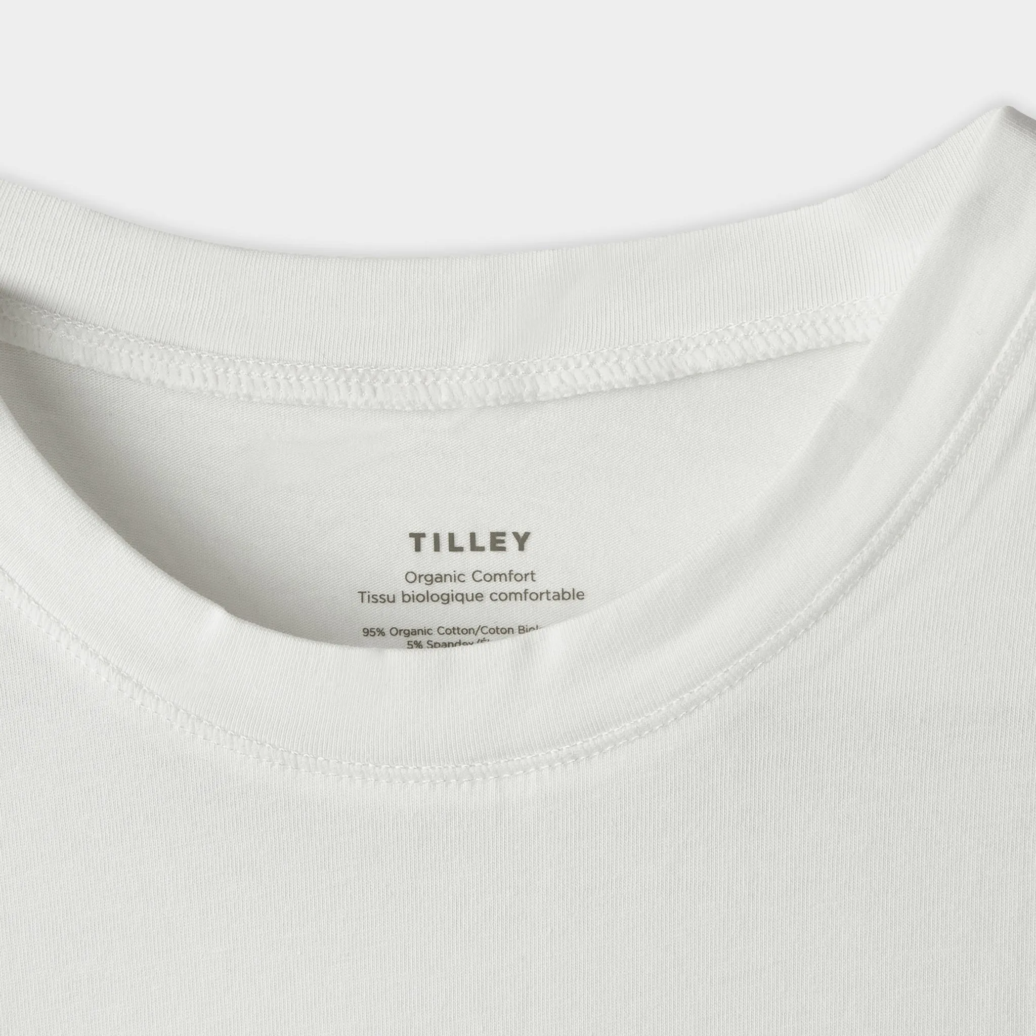 Organic Crew T-shirt sold by TILLEY product image thumbnail 3