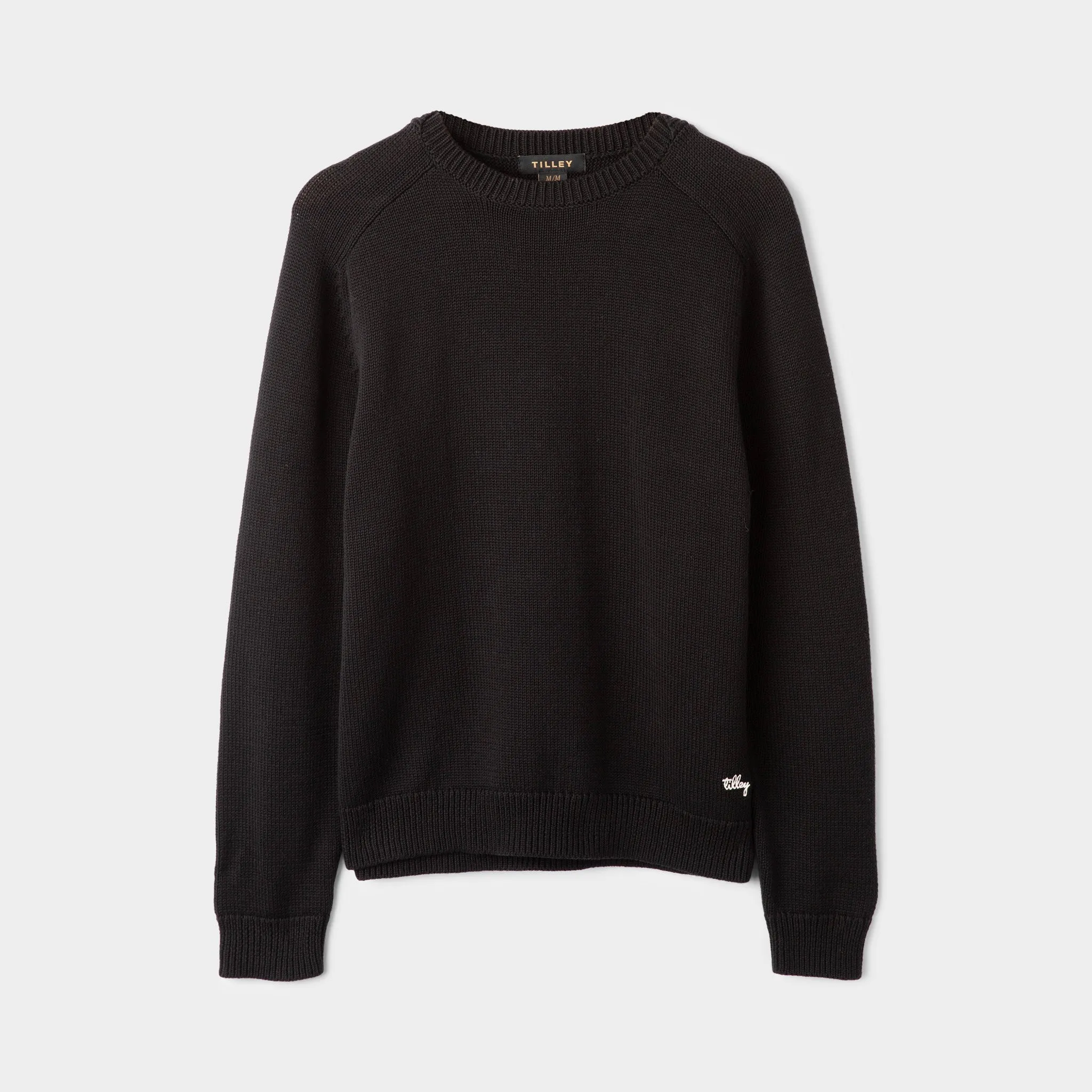 Cool Cotton Marine Sweater sold by TILLEY