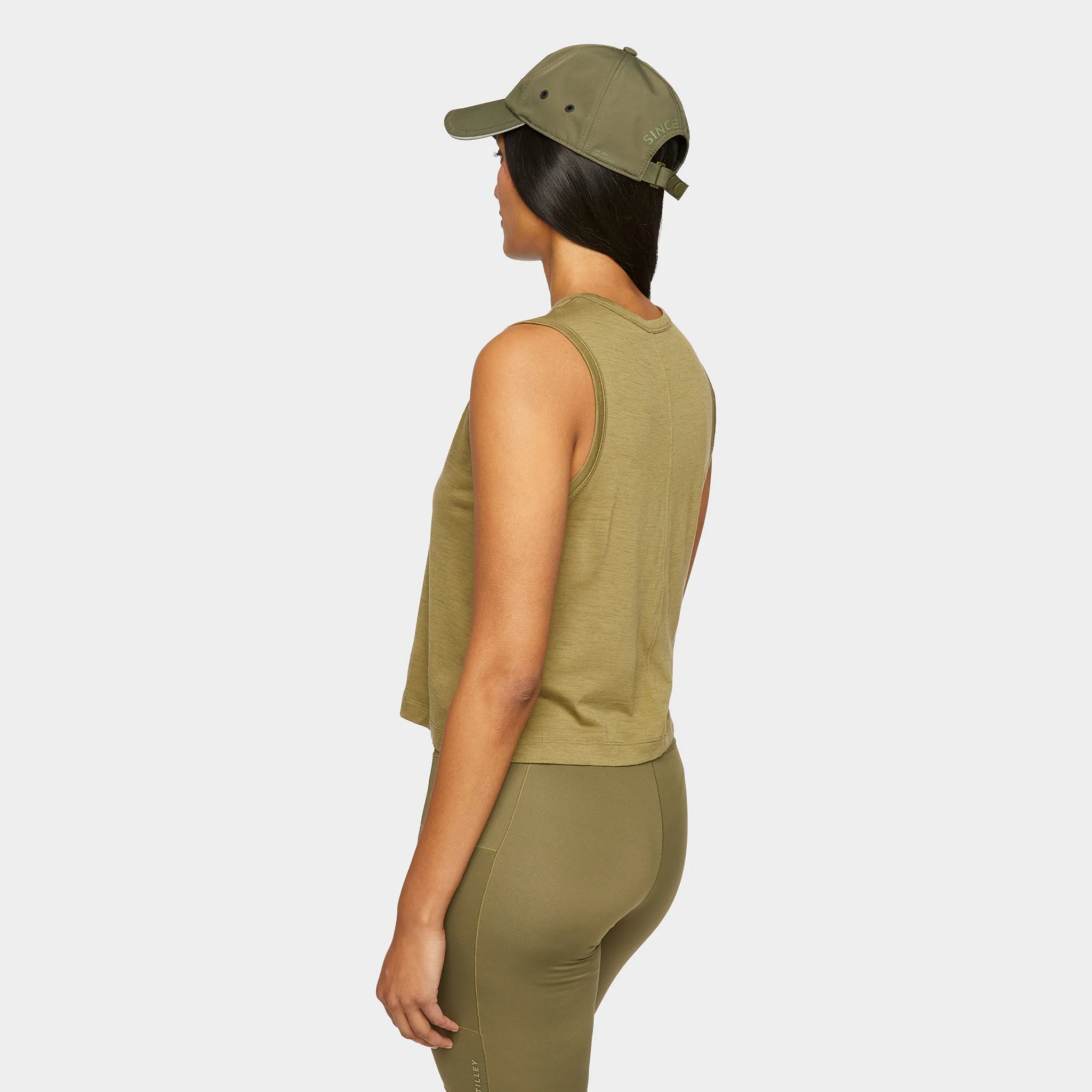 Merino Crop Tank sold by TILLEY product image thumbnail 4