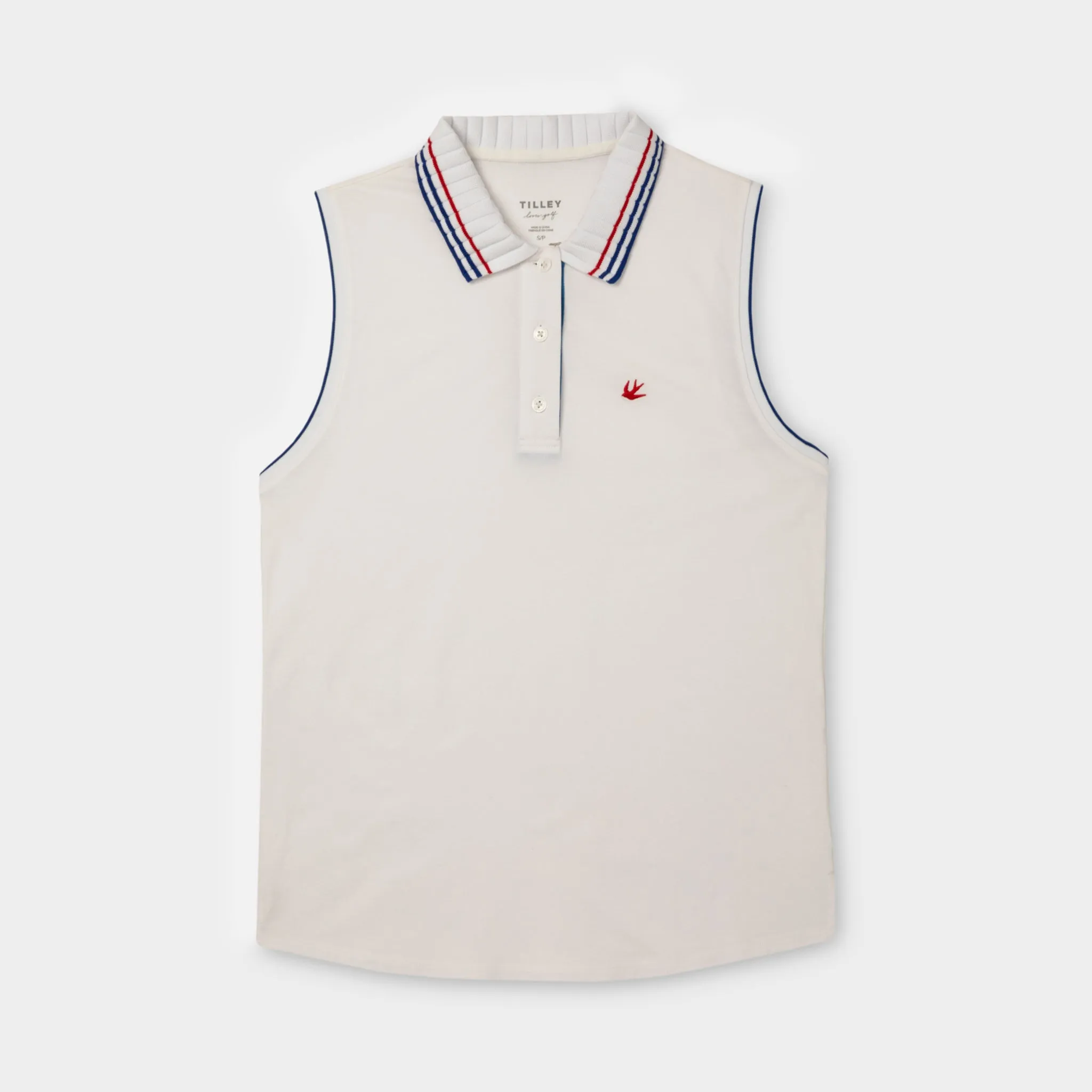 Sleeveless Pique Polo sold by TILLEY