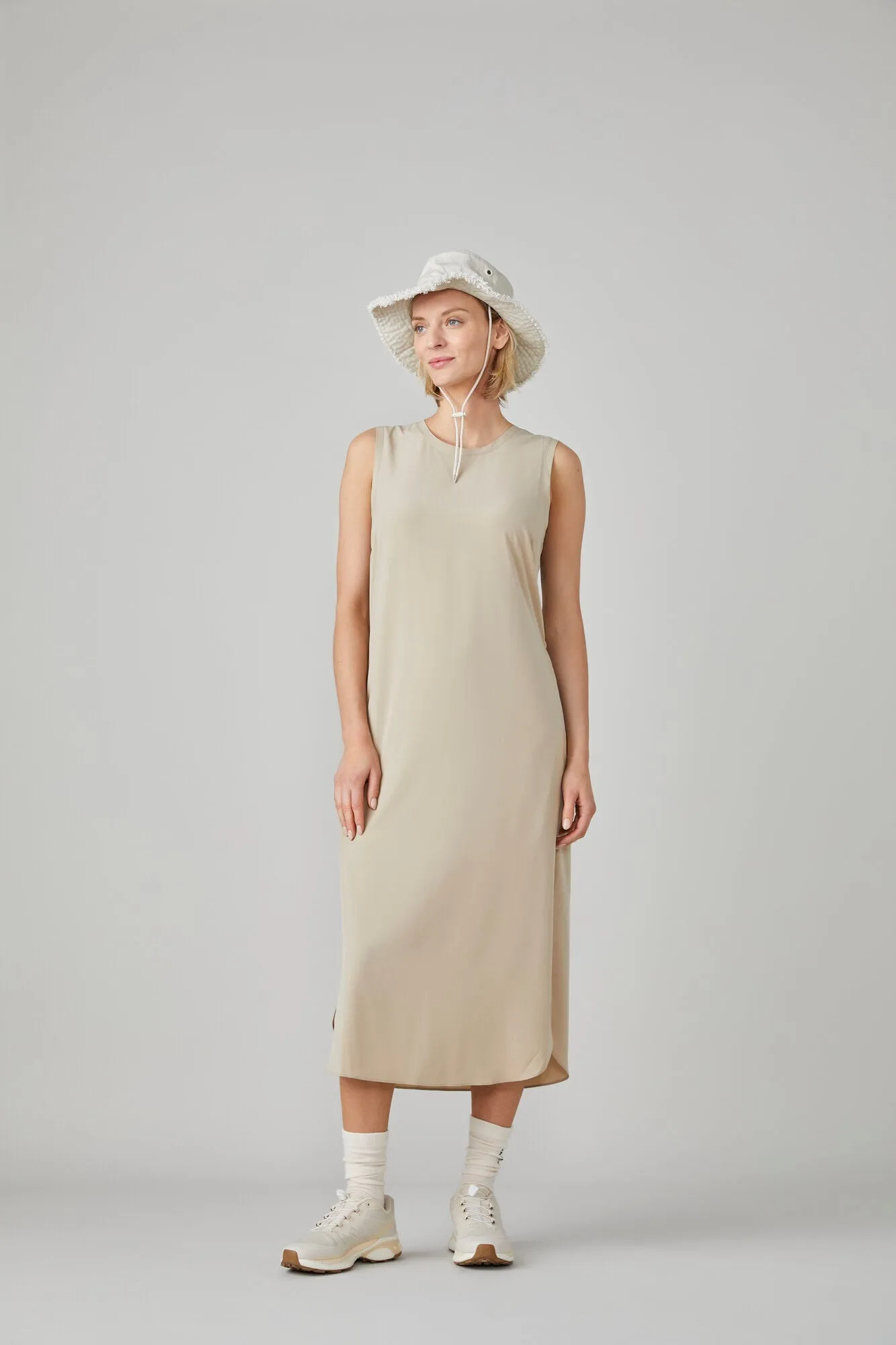 Tech Slk Midi Dress sold by TILLEY product image thumbnail 2