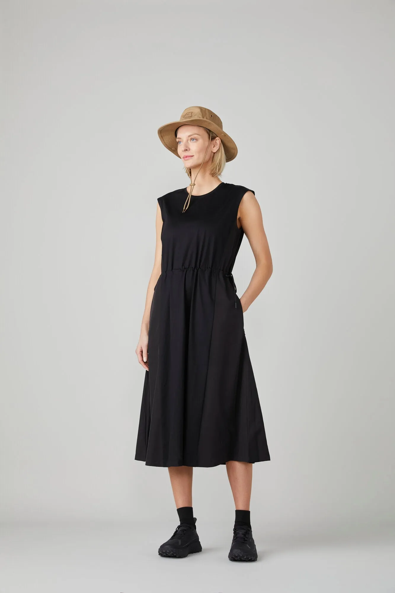 Gathered Knit Dress sold by TILLEY product image thumbnail 2