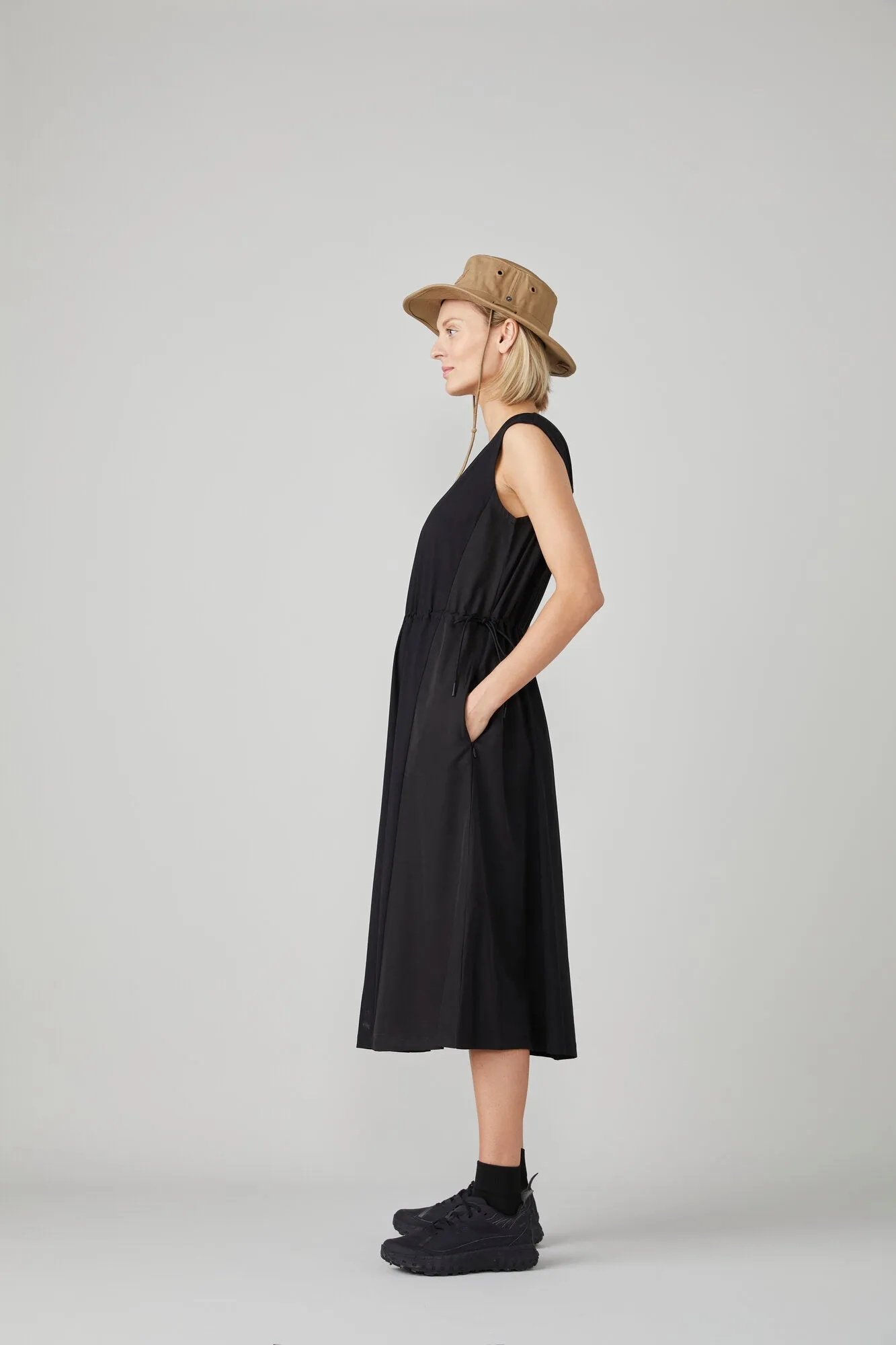 Gathered Knit Dress sold by TILLEY product image thumbnail 3