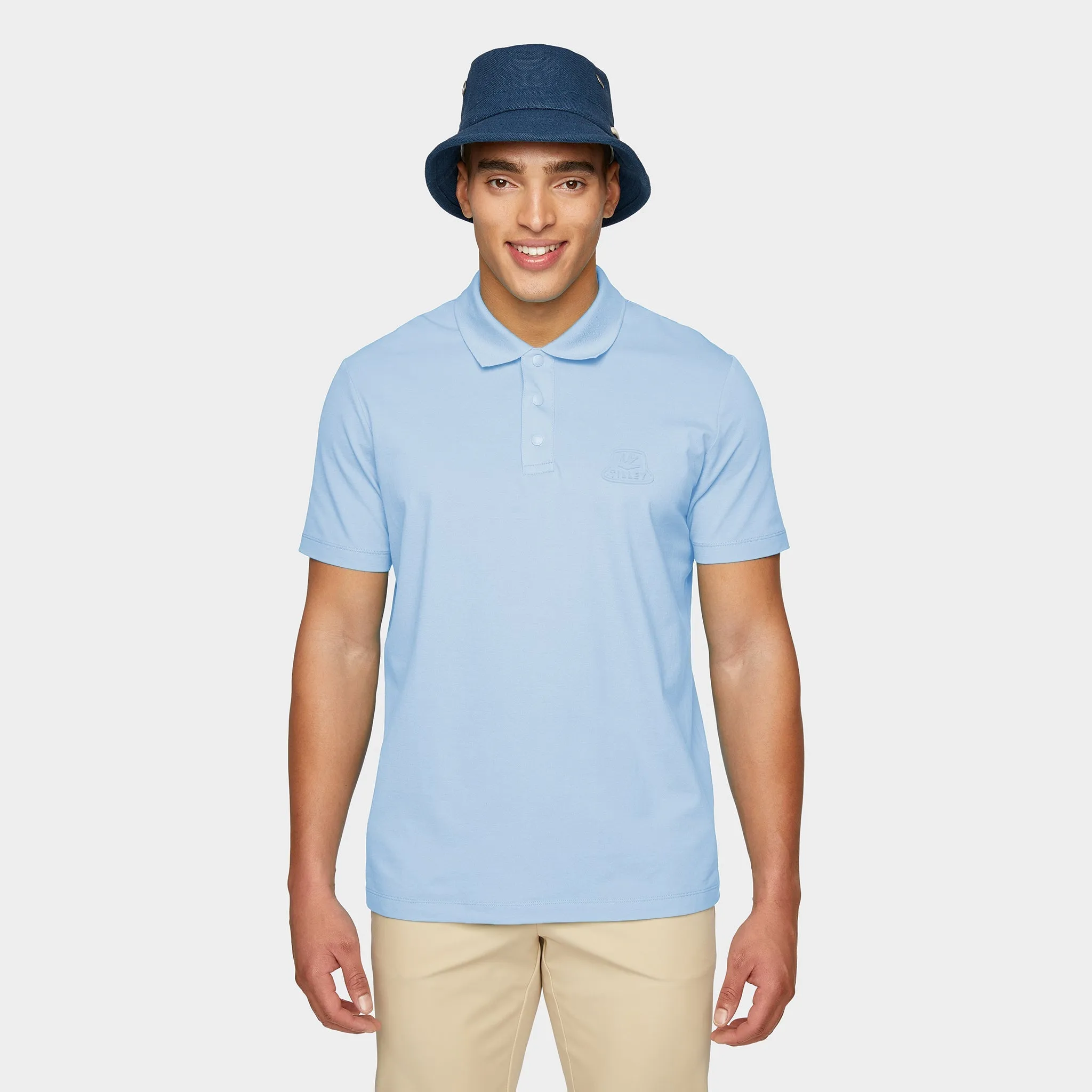 Pique Polo with 3D Logo sold by TILLEY product image thumbnail 2