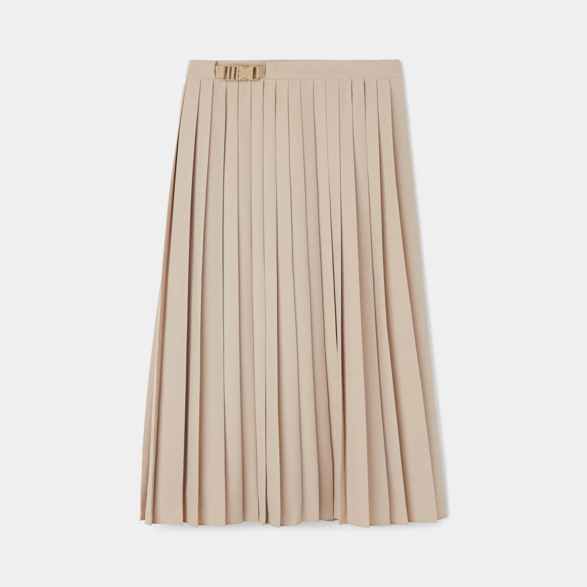 Tech Slk Pleated Midi Skirt sold by TILLEY product image thumbnail 2