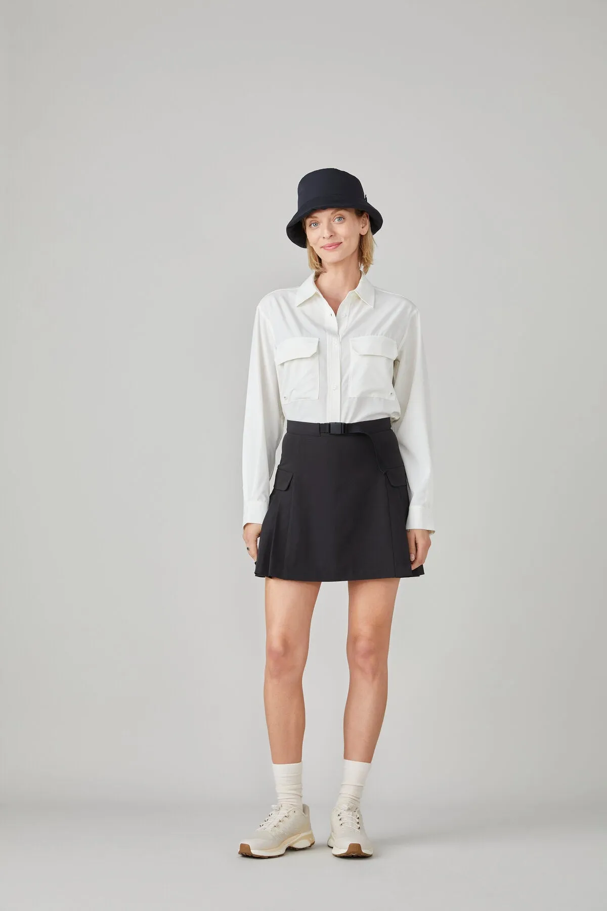 Pleated Cargo Skort sold by TILLEY product image thumbnail 3