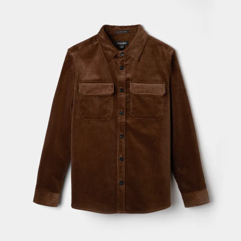Corduroy Overshirt sold by TILLEY