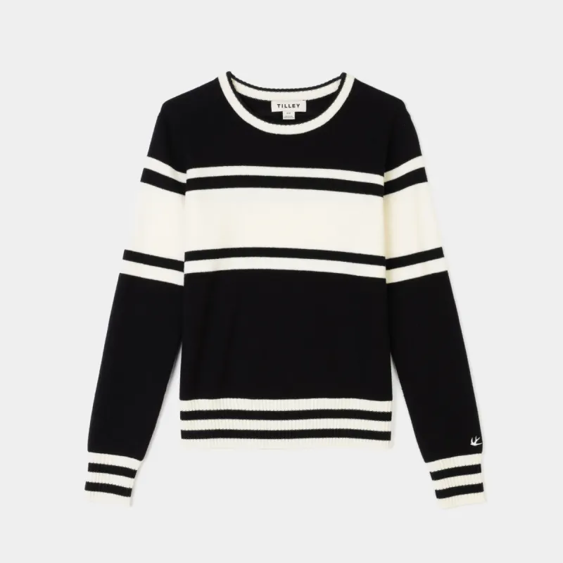 Striped Crewneck made by TILLEY