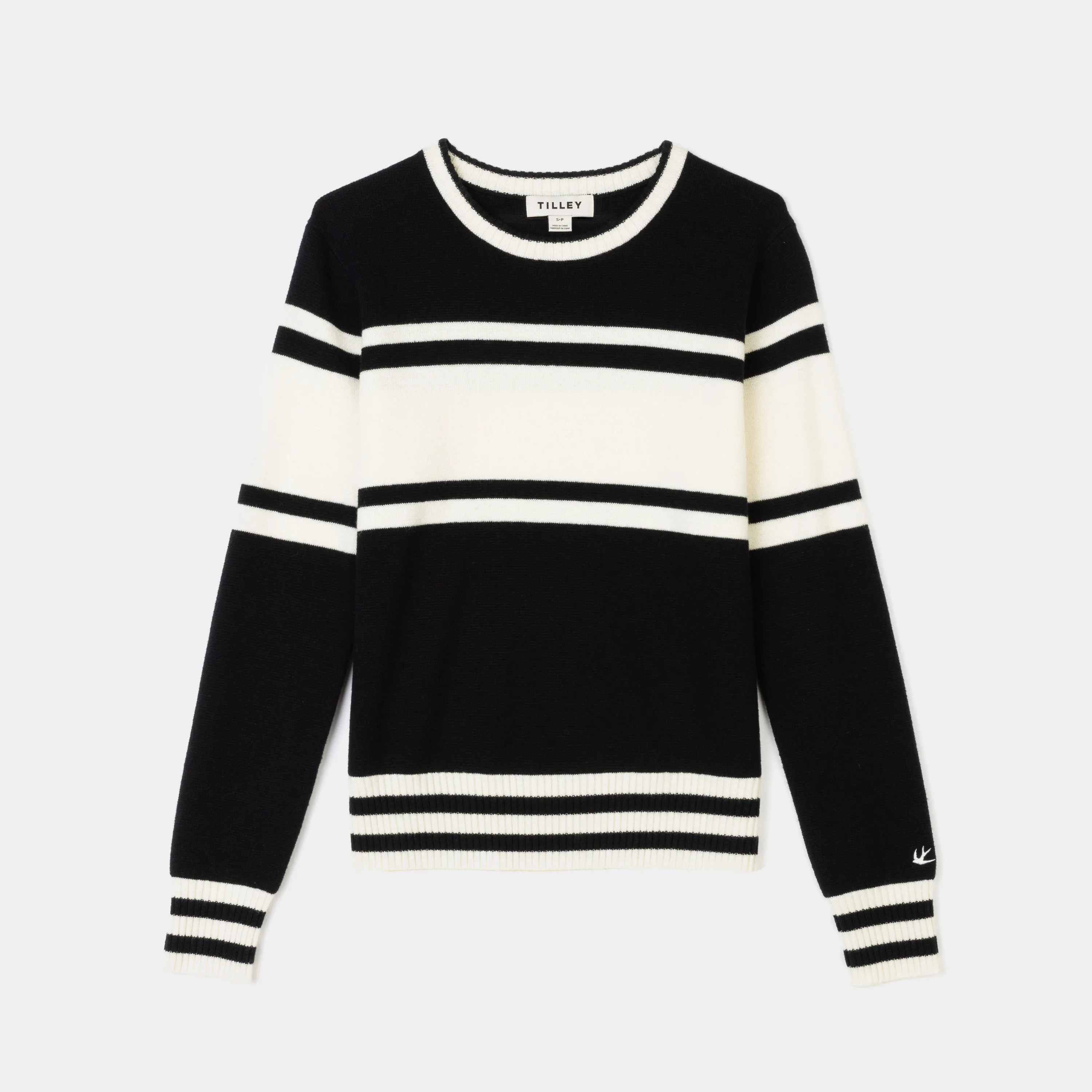 Striped Crewneck sold by TILLEY