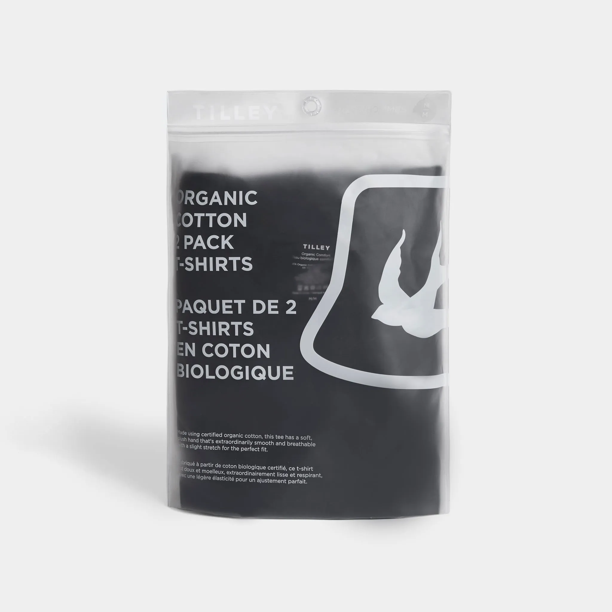 Organic Crew T-shirt - 2 Pack sold by TILLEY product image thumbnail 3