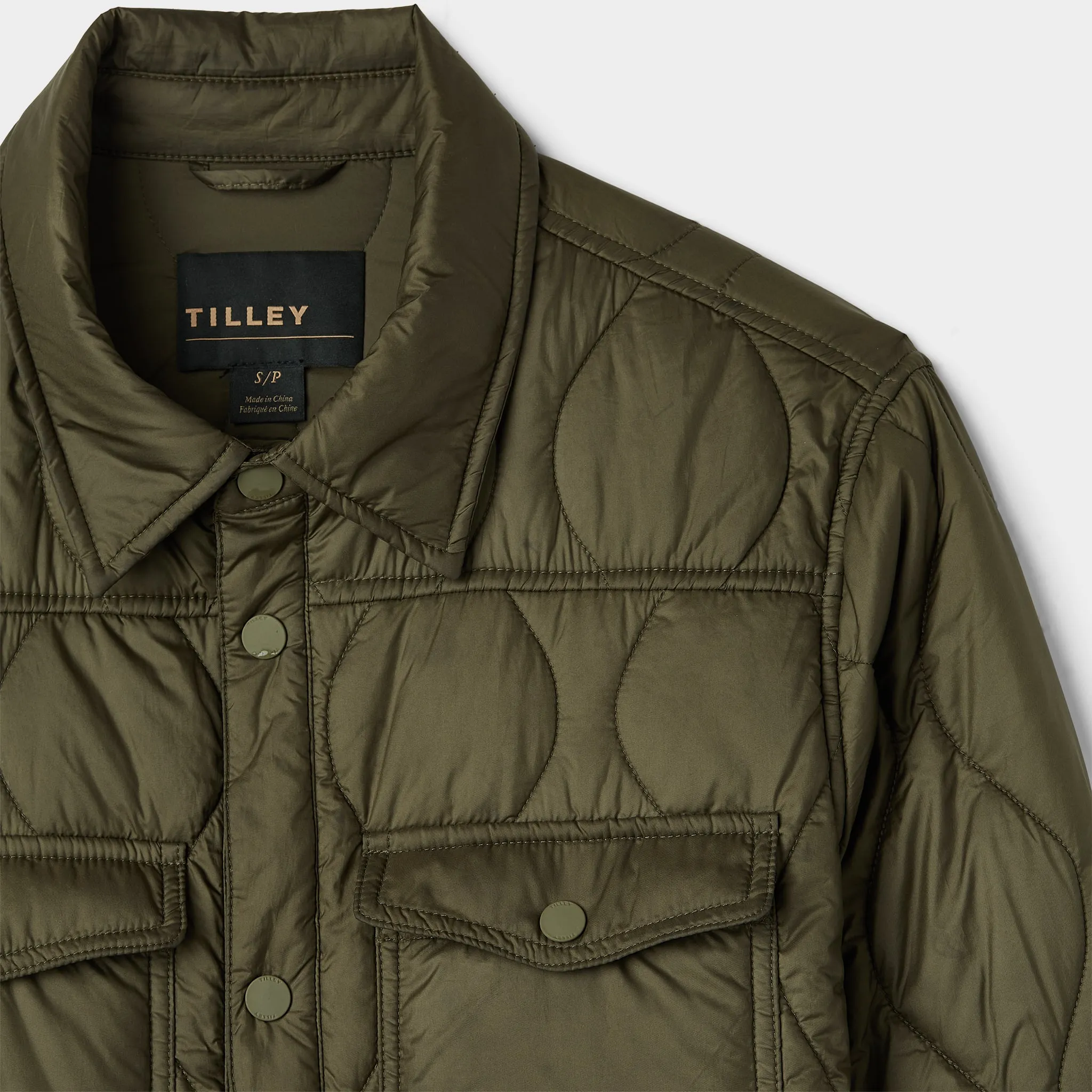 Quilted Shirt Jacket sold by TILLEY product image thumbnail 4
