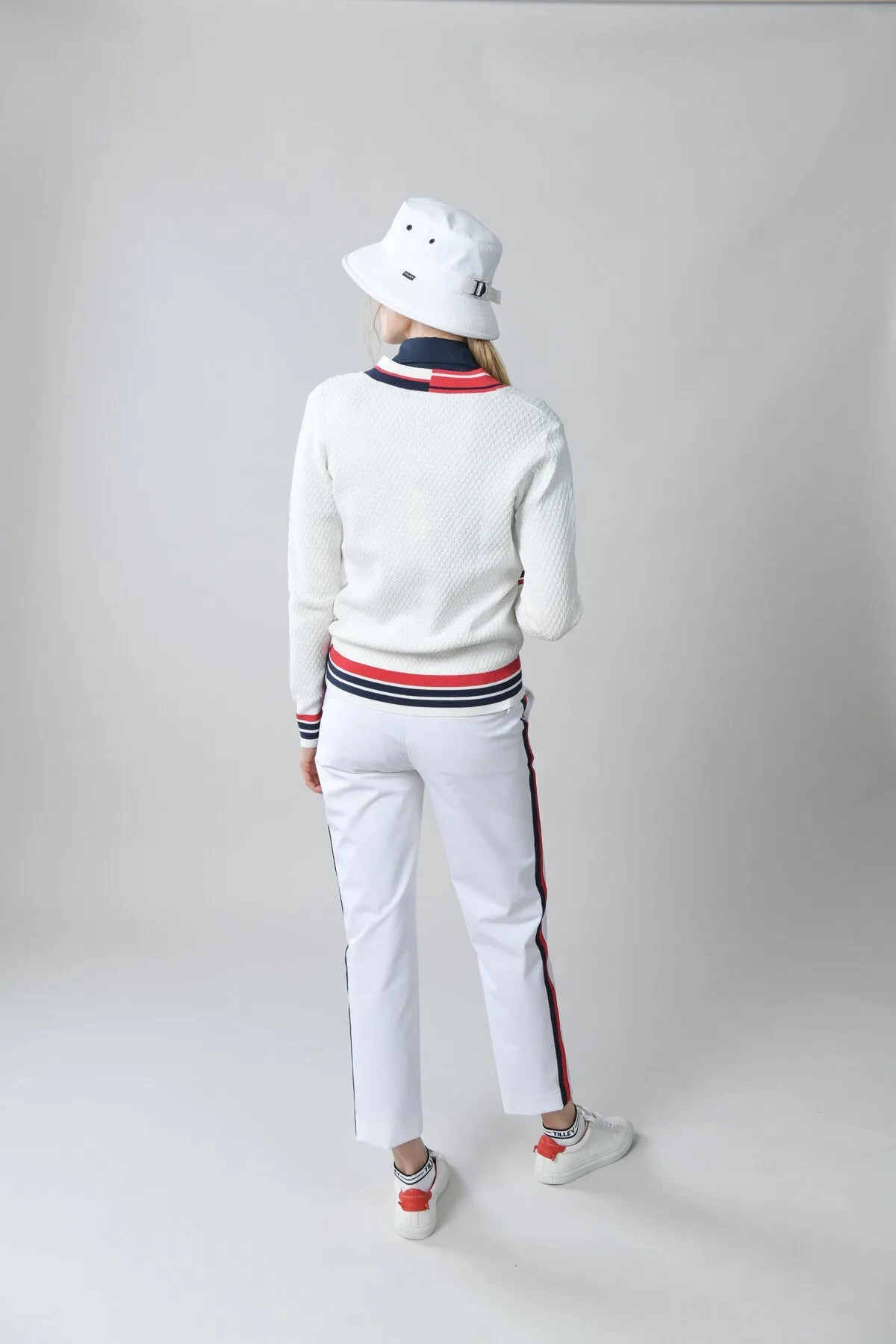 Golf V Sweater sold by TILLEY product image thumbnail 3