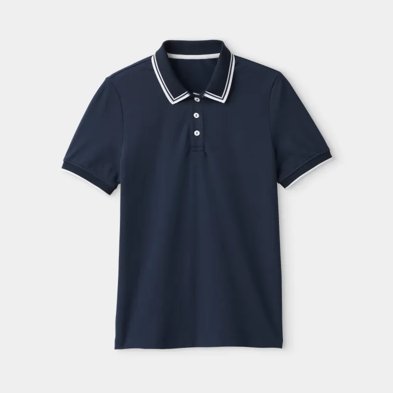 Soft Tech Pique Polo sold by TILLEY