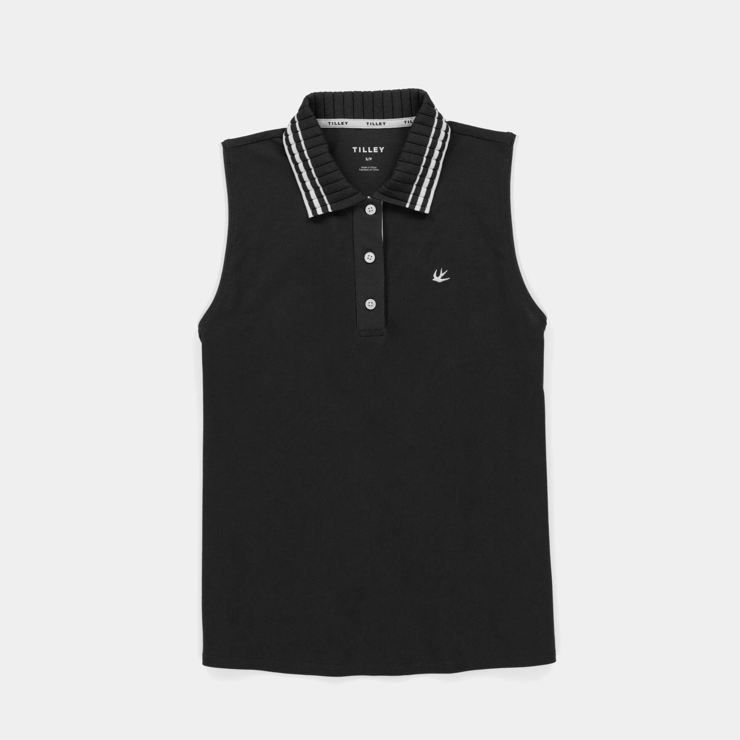 Supima Pique Sleeveless Polo sold by TILLEY