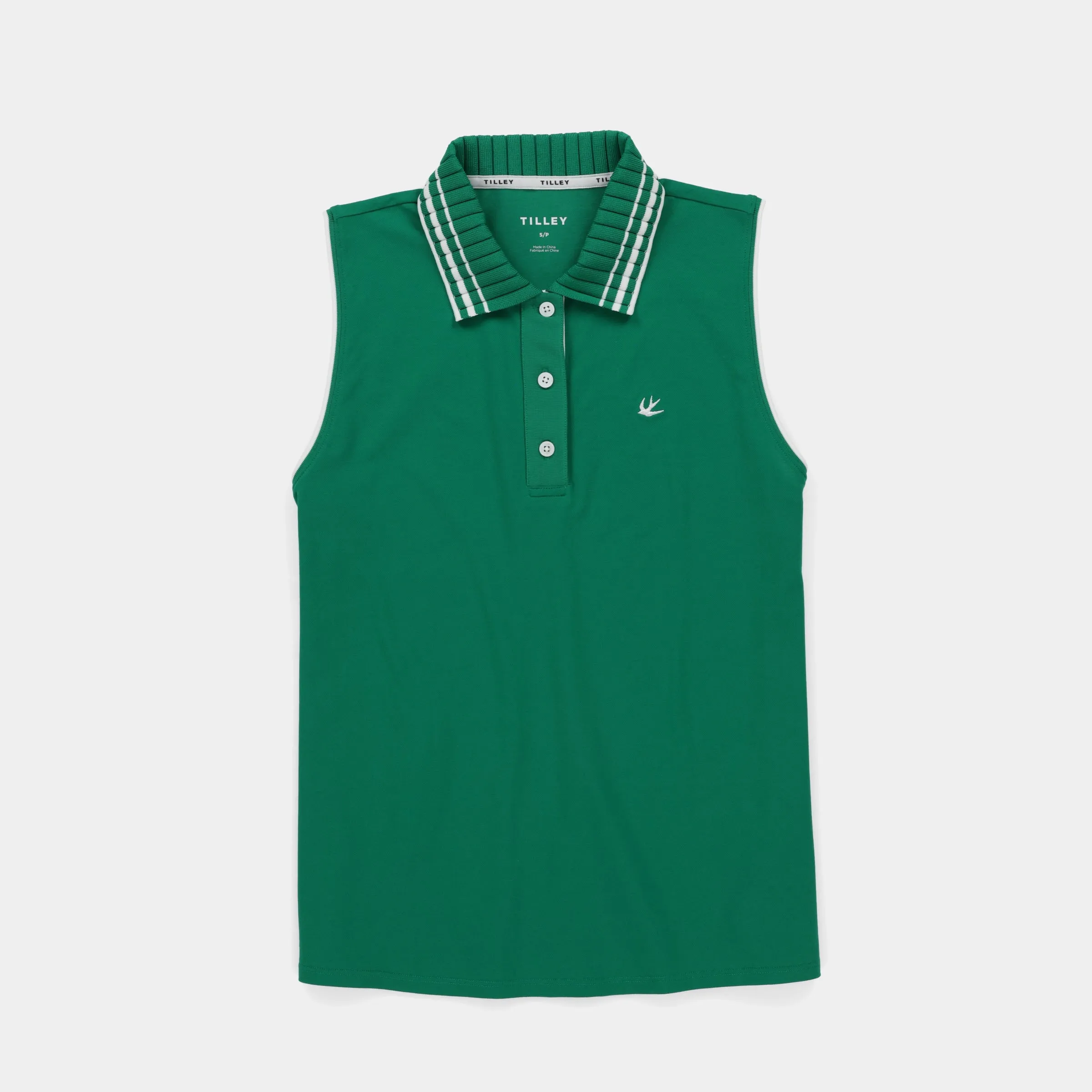 Supima Pique Sleeveless Polo sold by TILLEY product image thumbnail 5