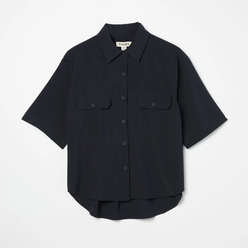 Tech Slk Oversized Short Sleeve Shirt sold by TILLEY