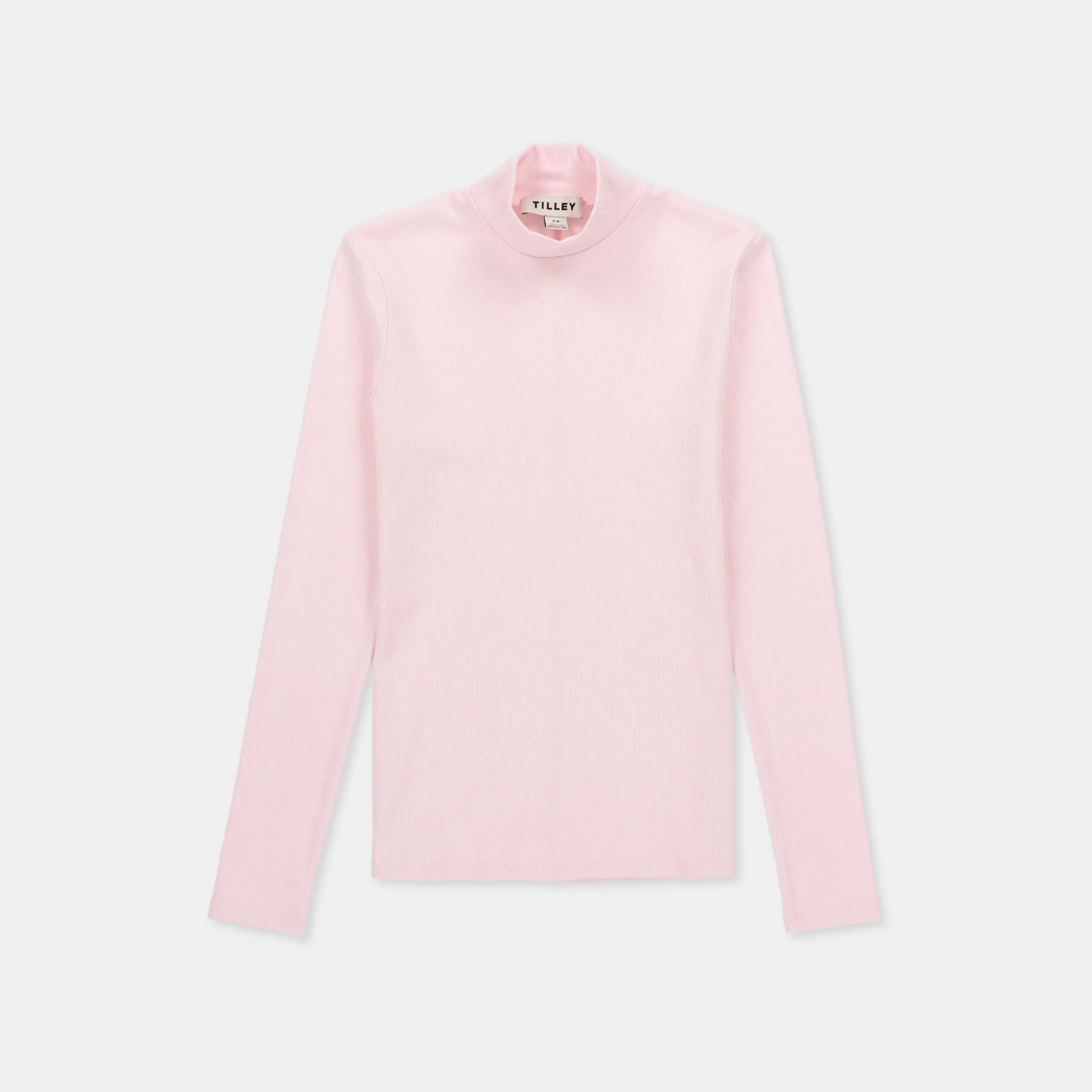 Long Sleeve Mockneck Tencel Rib sold by TILLEY product image thumbnail 2