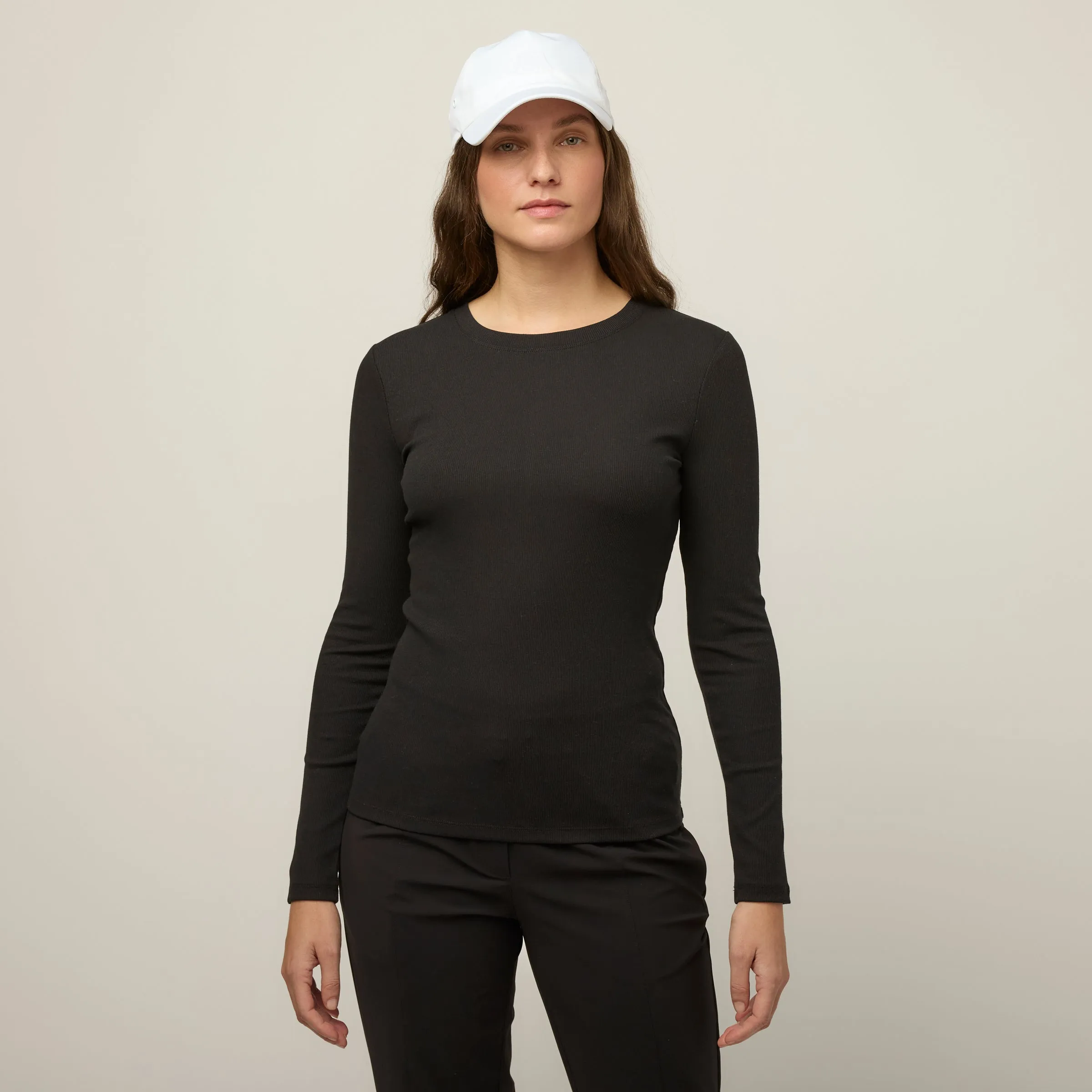 Long Sleeve Tencel Rib Tee sold by TILLEY