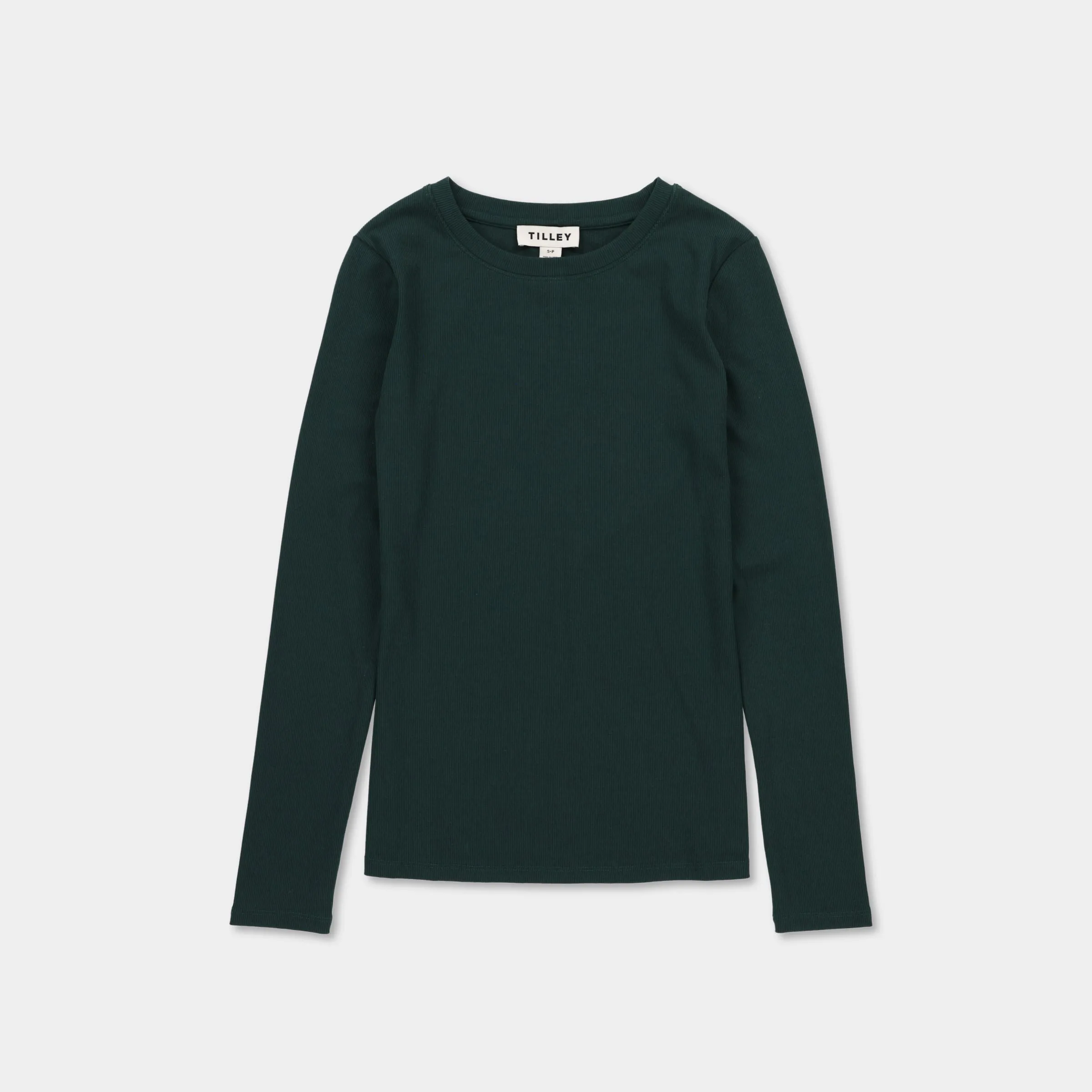 Long Sleeve Tencel Rib Tee sold by TILLEY product image thumbnail 5