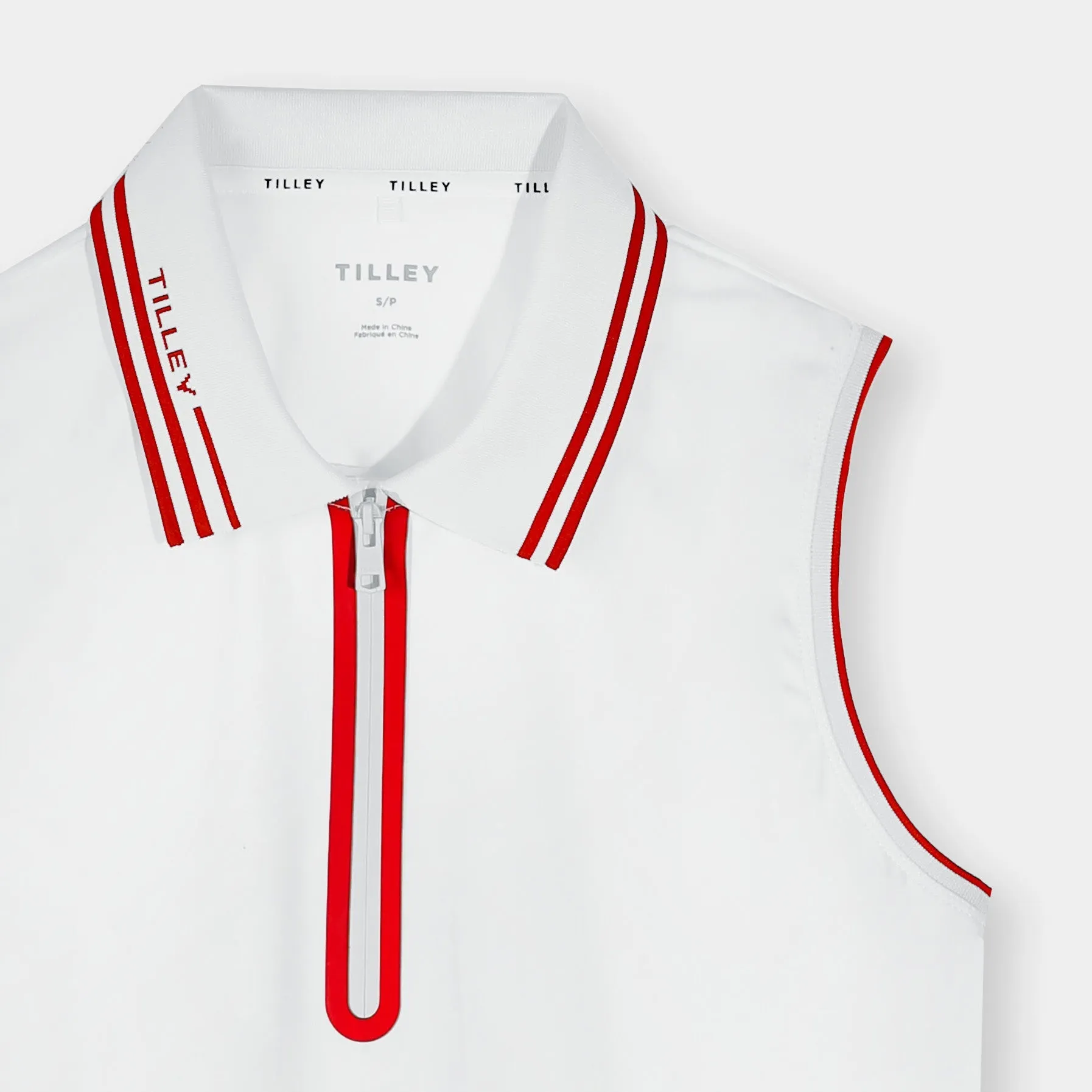 Tech Jersey Sleeveless Zip Polo sold by TILLEY product image thumbnail 2