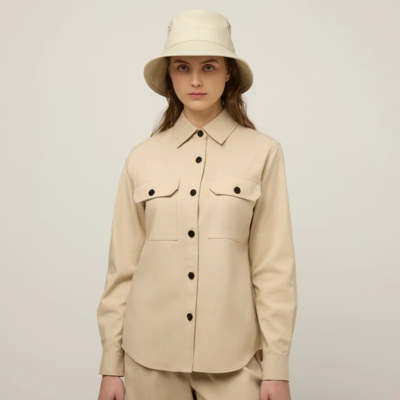 Tencel Cotton Oversized Shirt sold by TILLEY