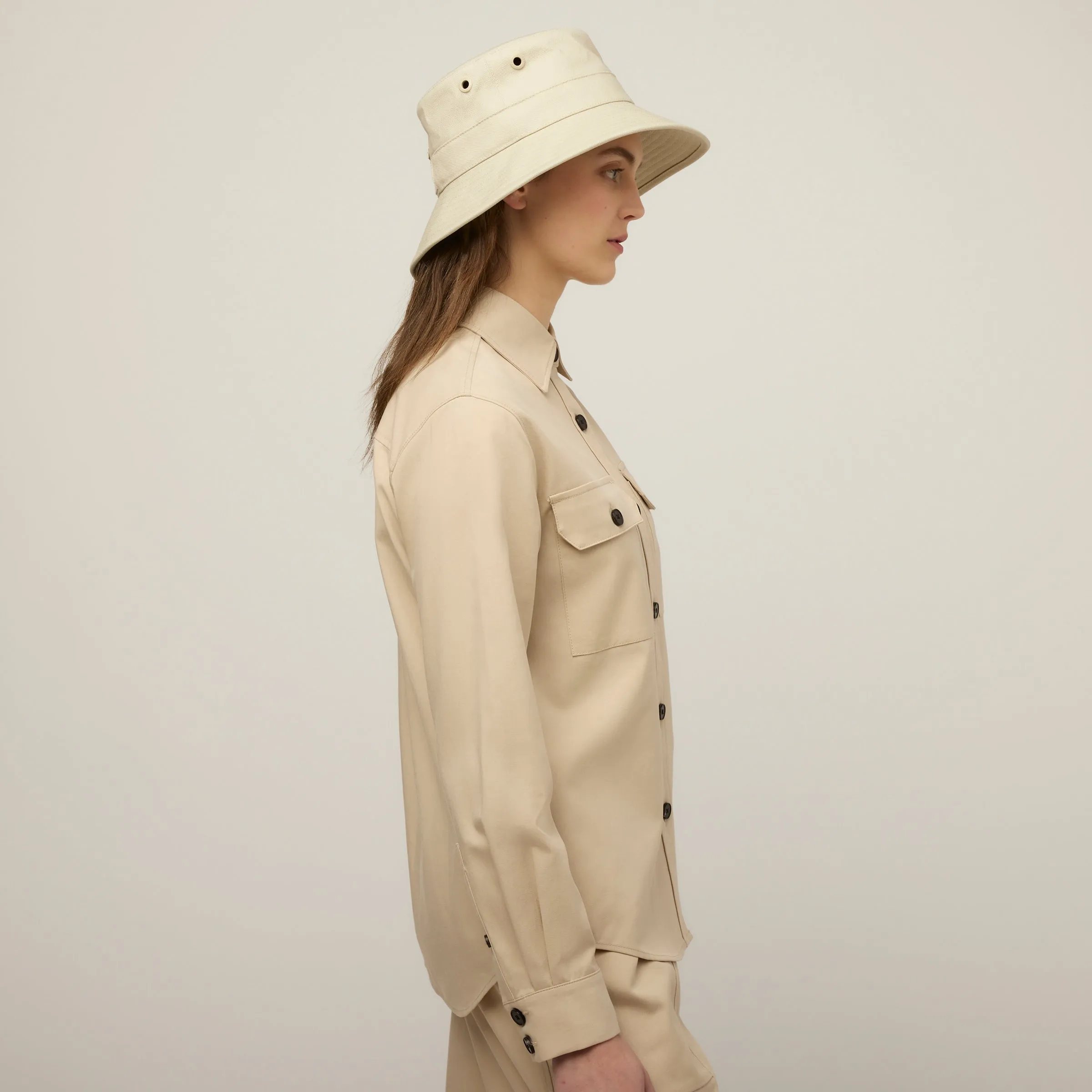 Tencel Cotton Oversized Shirt sold by TILLEY product image thumbnail 2