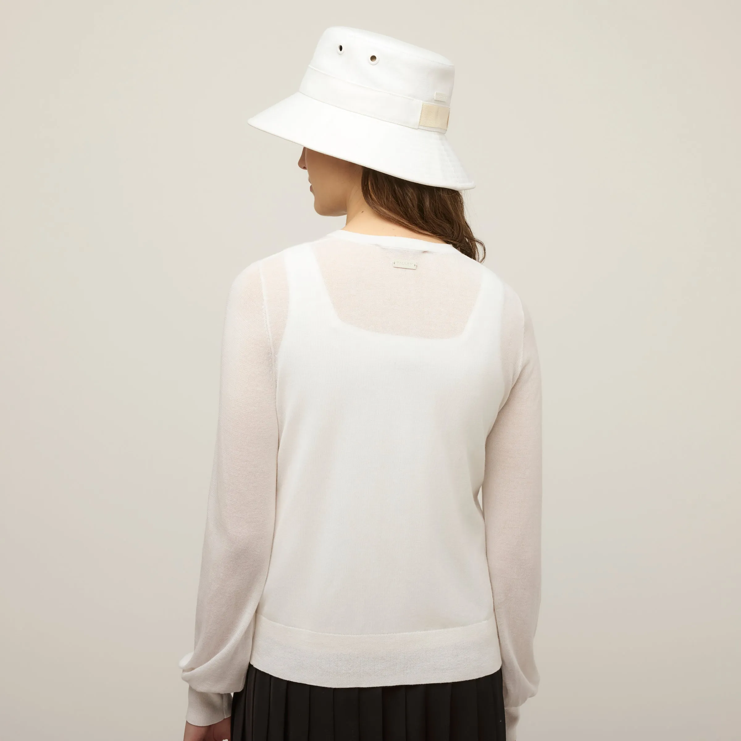 Extrafine Lightweight Cardigan sold by TILLEY product image thumbnail 4
