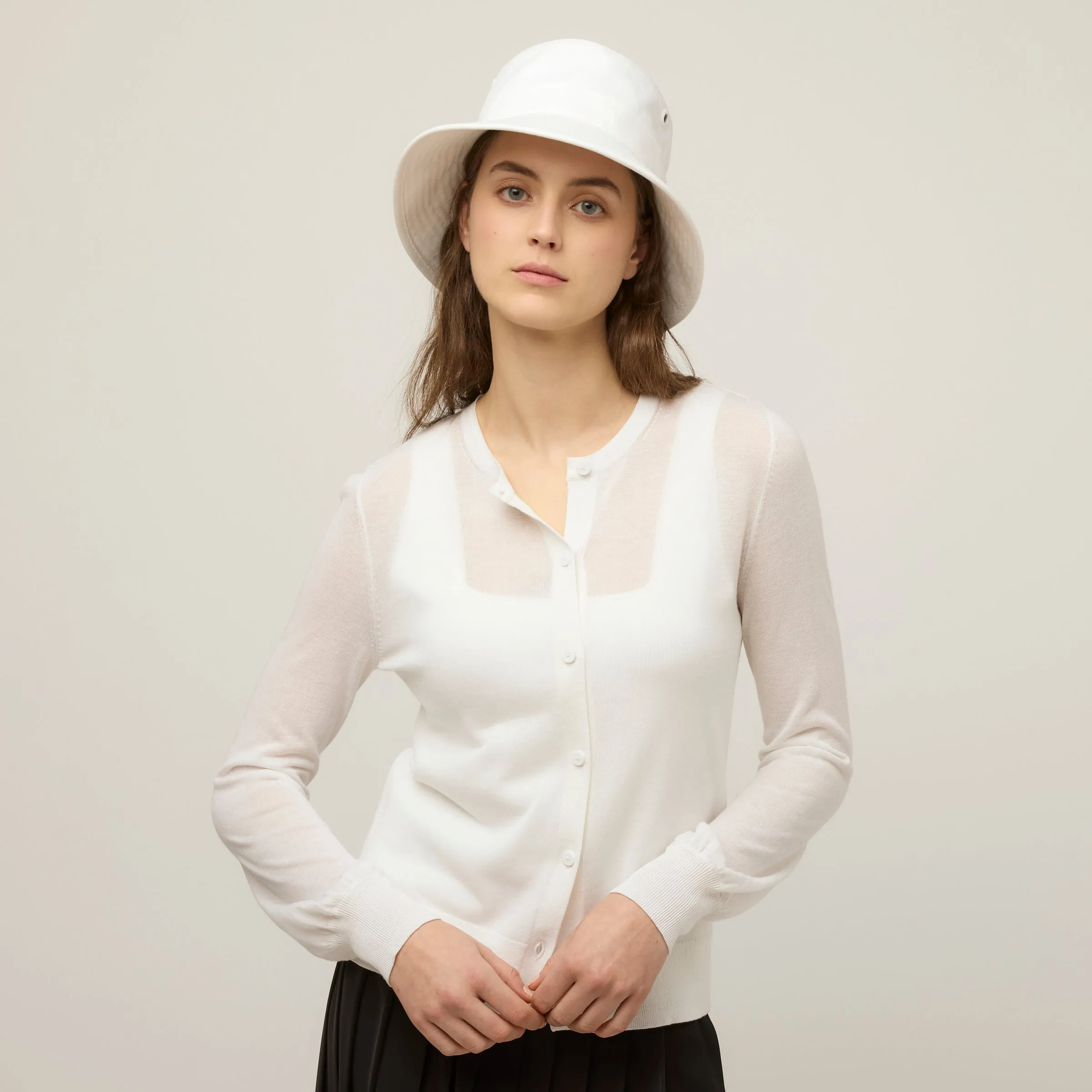 Extrafine Lightweight Cardigan sold by TILLEY