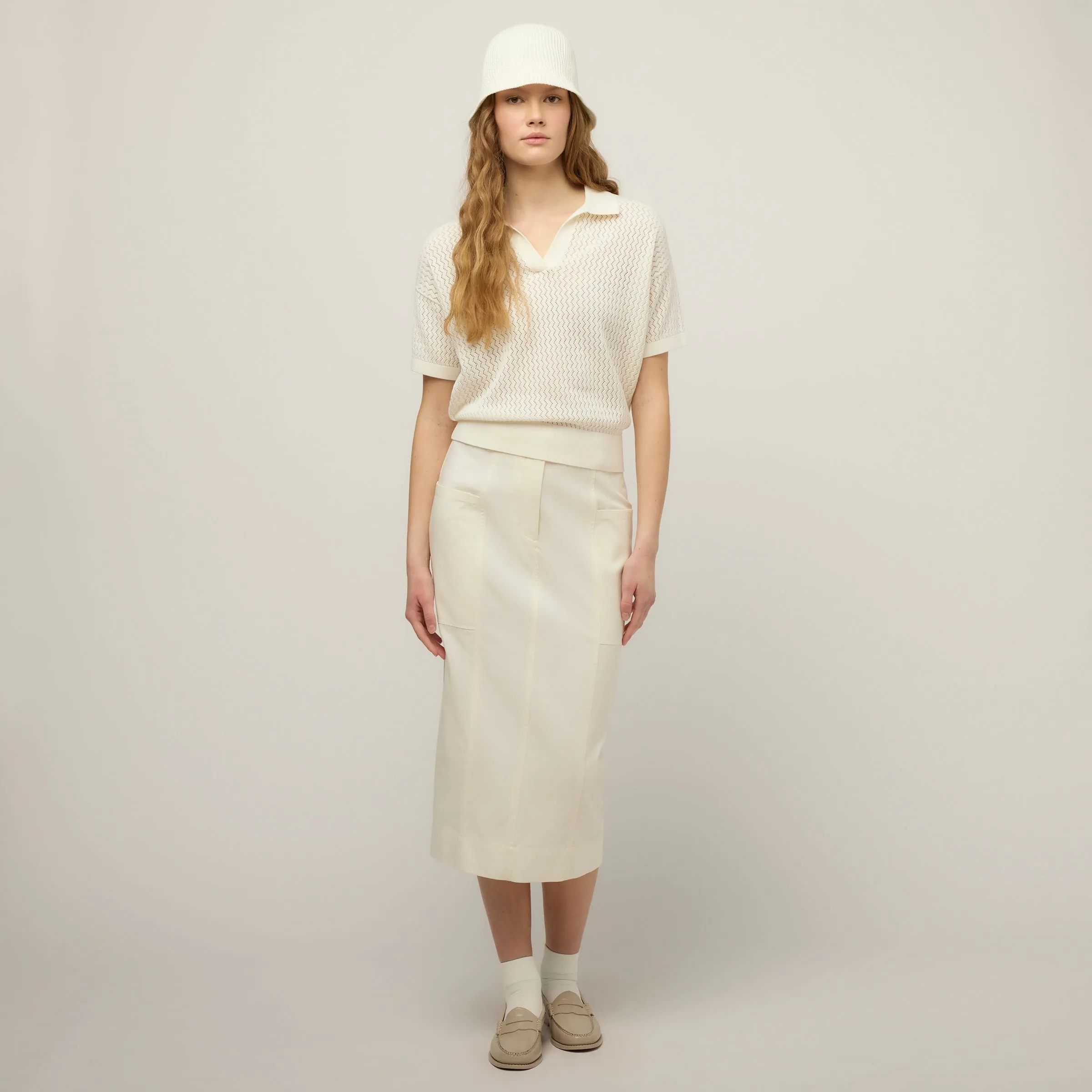 Open Knit Short Sleeve Polo sold by TILLEY product image thumbnail 5