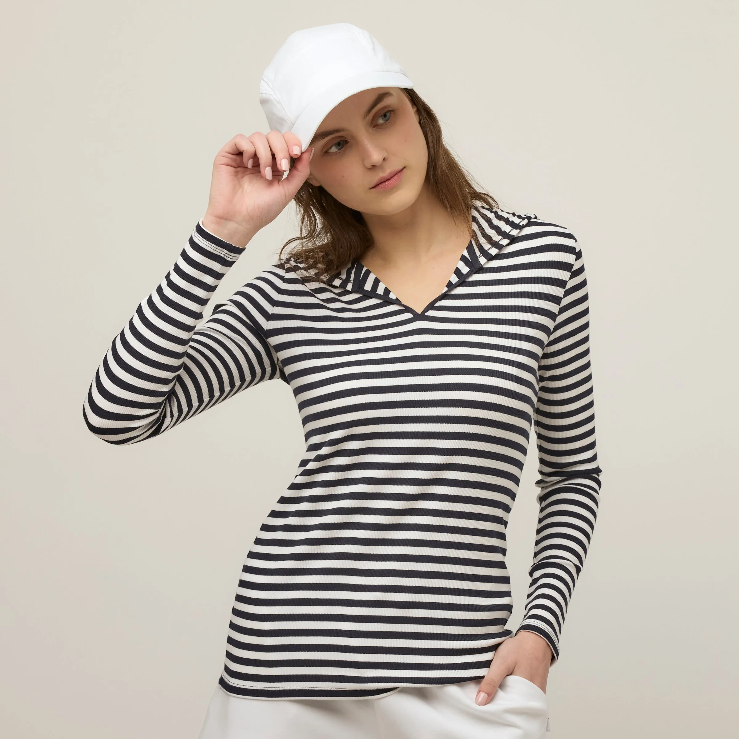 Rib Lightweight Hoodie sold by TILLEY