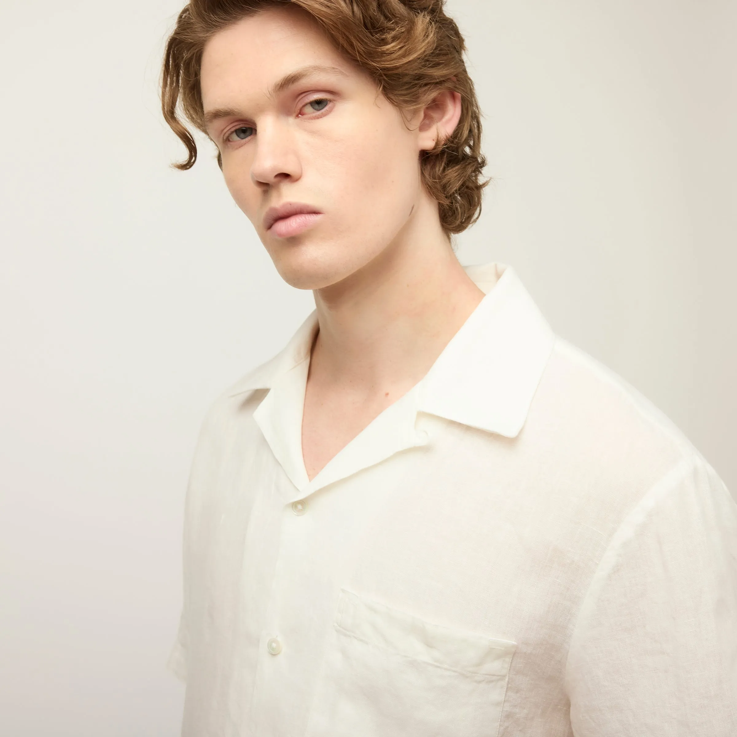 Short Sleeve Linen Camp Shirt sold by TILLEY product image thumbnail 4