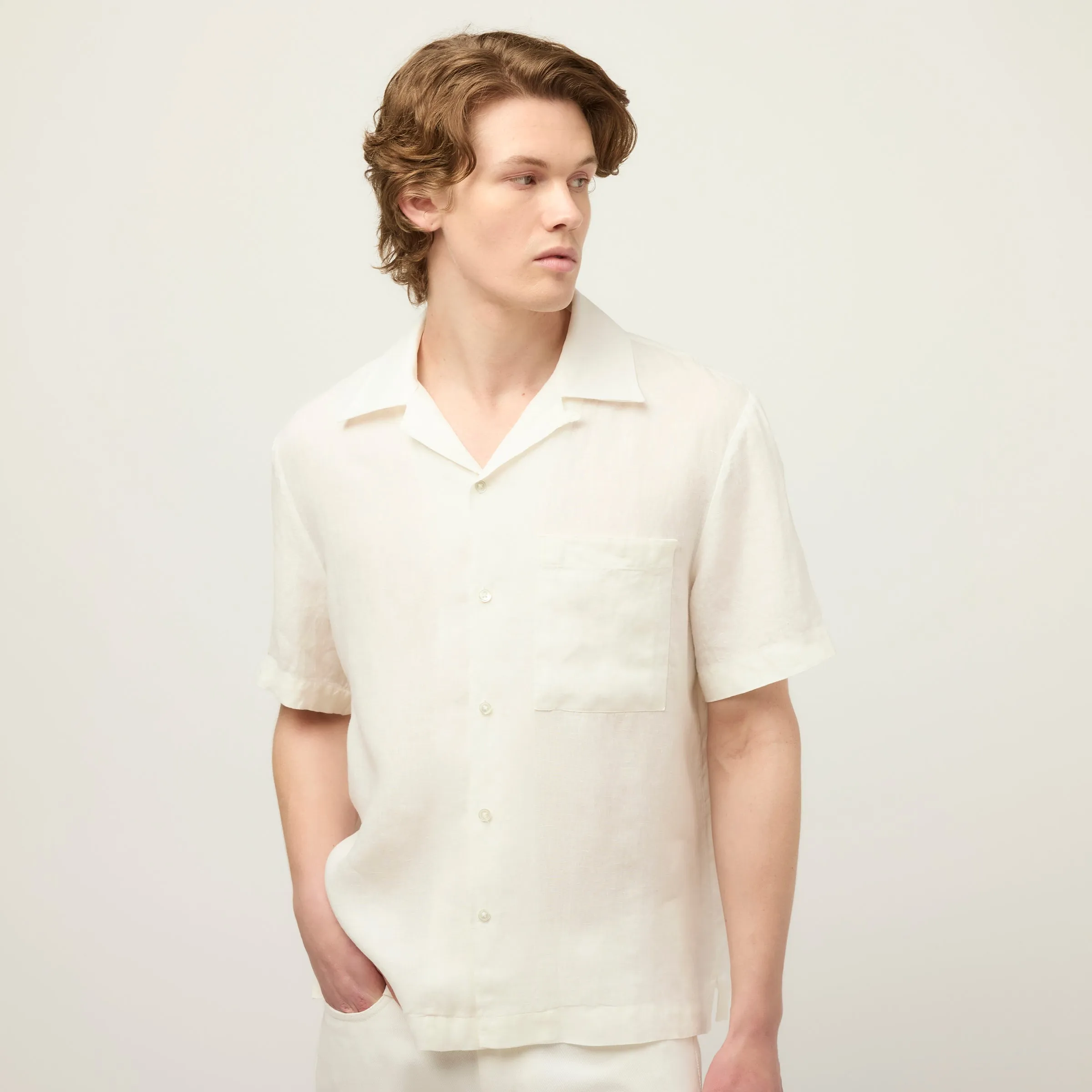 Short Sleeve Linen Camp Shirt sold by TILLEY product image thumbnail 2