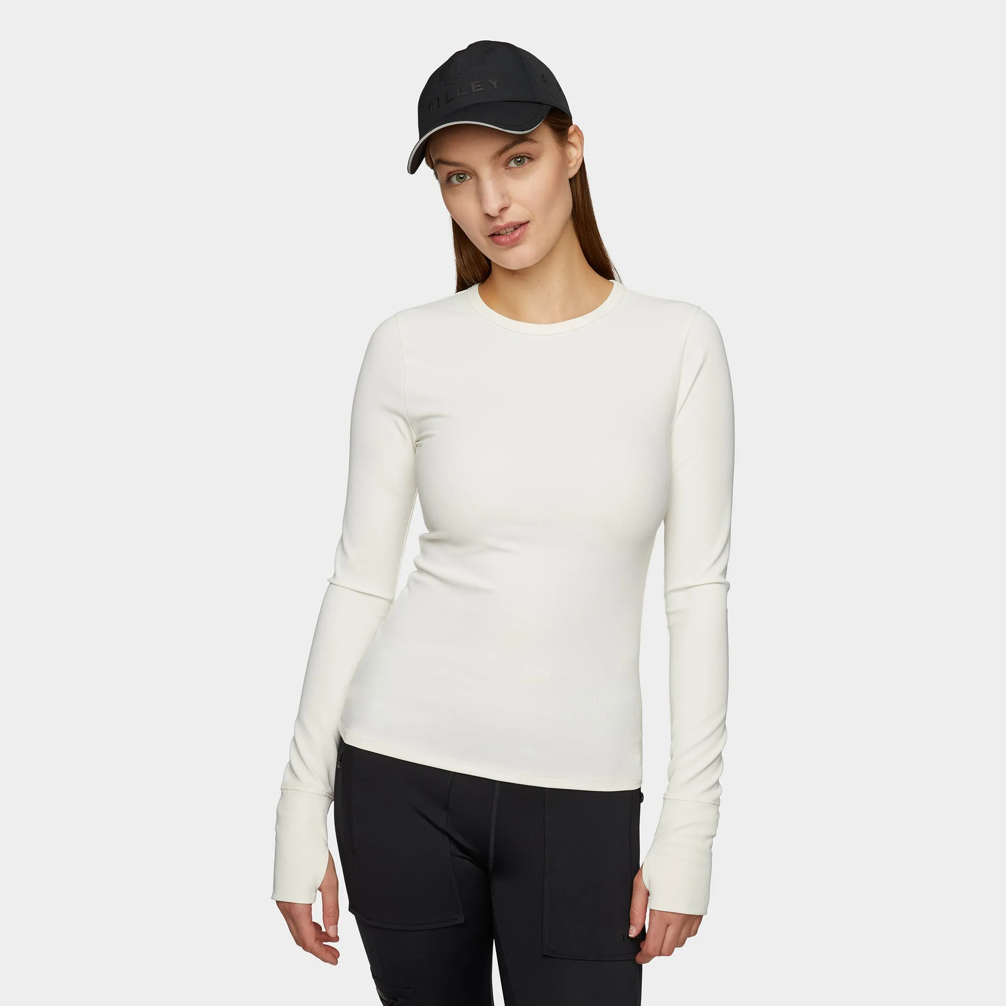 LS Fitted Rib Crewneck sold by TILLEY product image thumbnail 2