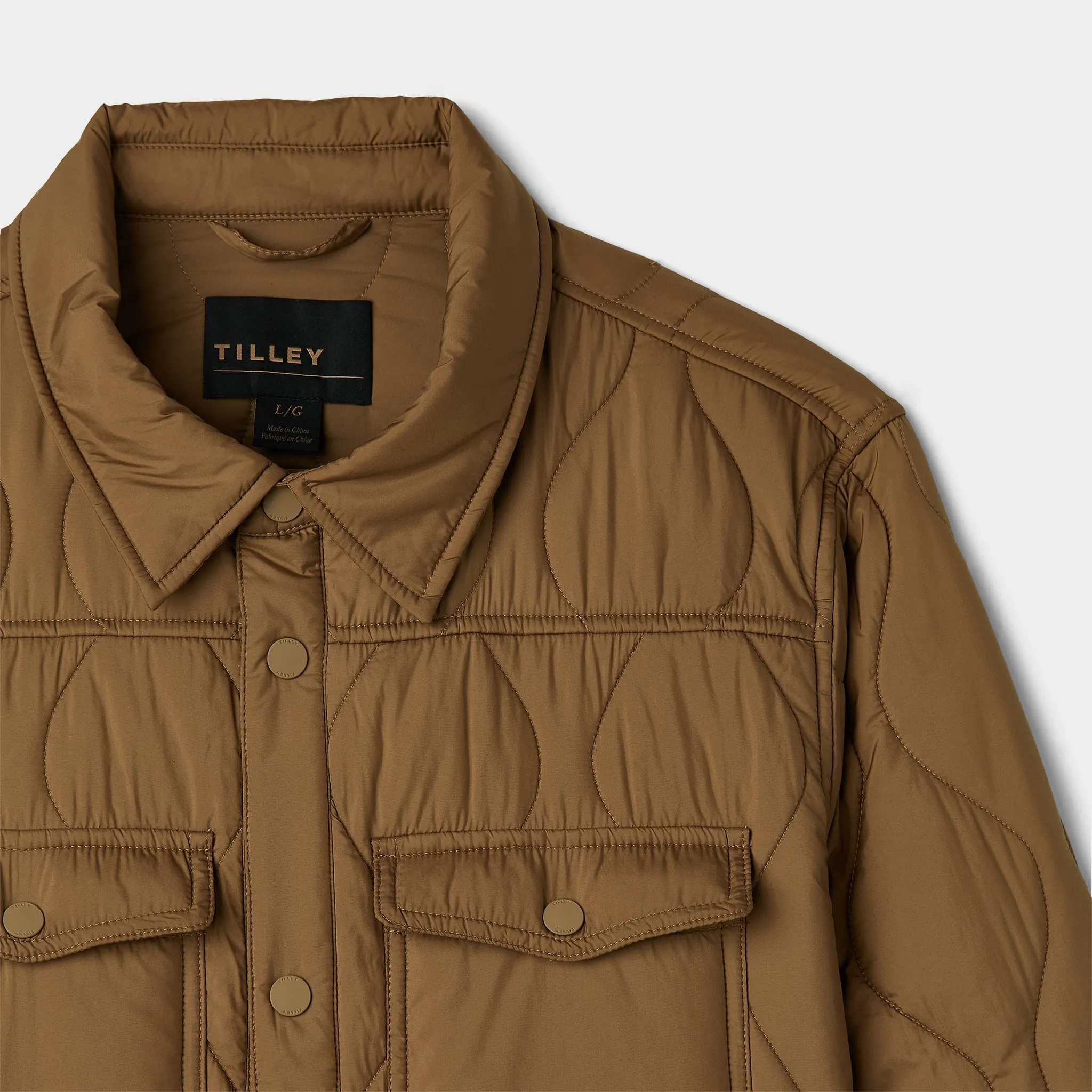 Quilted Shirt Jacket sold by TILLEY product image thumbnail 2