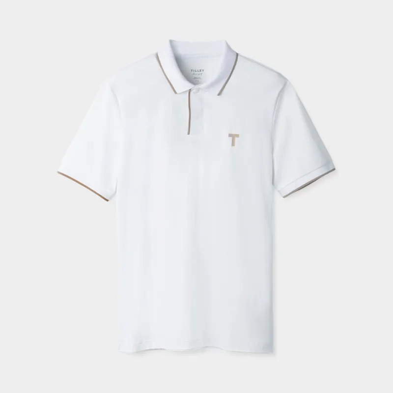 Beacon Golf Polo - T Logo made by TILLEY