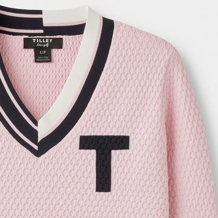 Golf V Sweater sold by TILLEY product image thumbnail 2