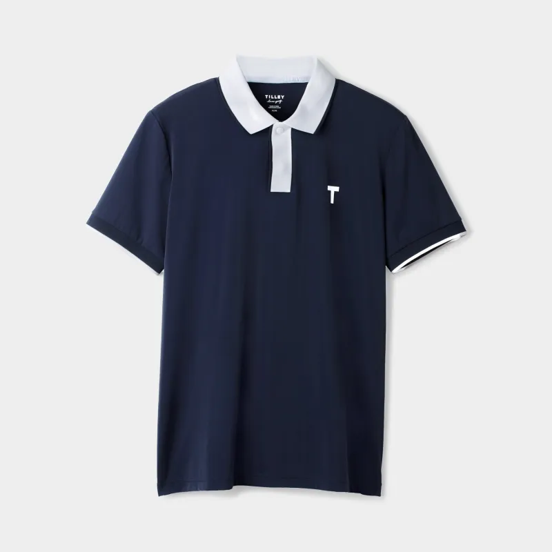Beacon Golf Polo - T Logo sold by TILLEY