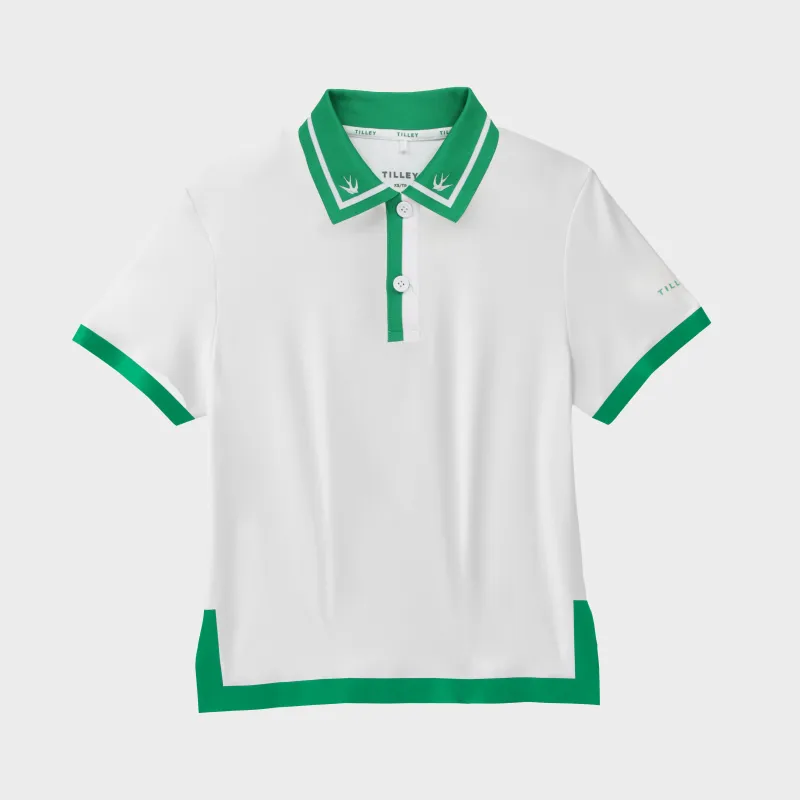 Tech Jersey Boxy Birdie Polo sold by TILLEY