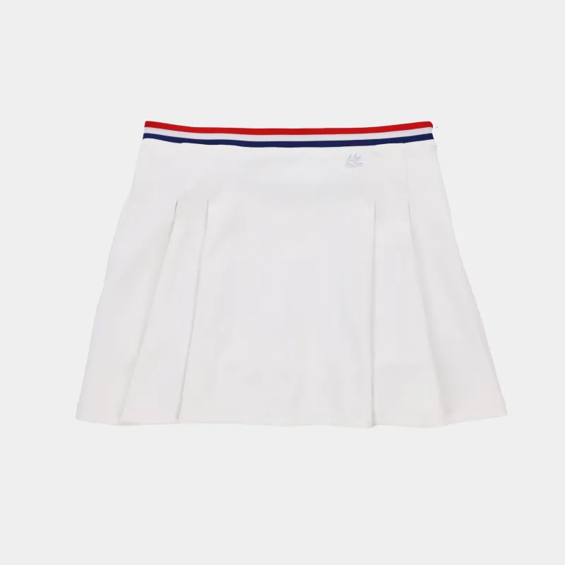 Striped Airloft Pleated Skirt sold by TILLEY