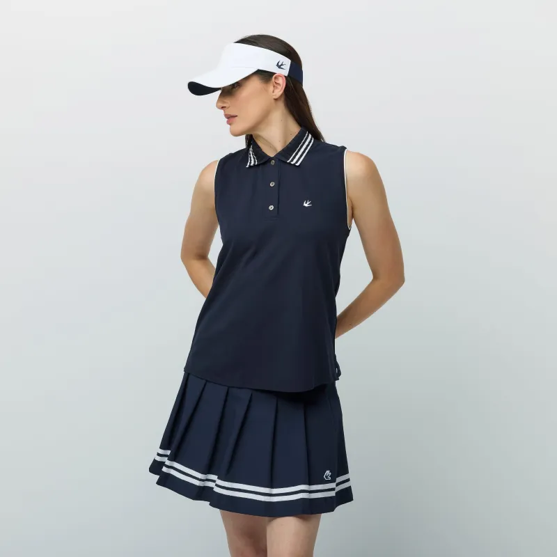 Supima Pique Sleeveless Polo sold by TILLEY