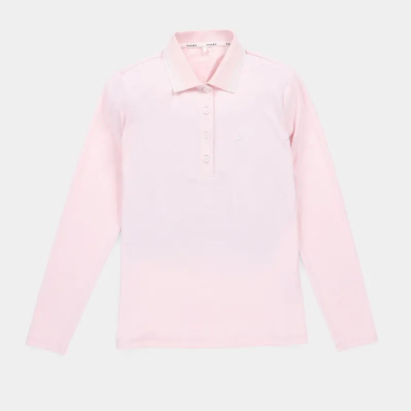 Long Sleeve Polo made by TILLEY