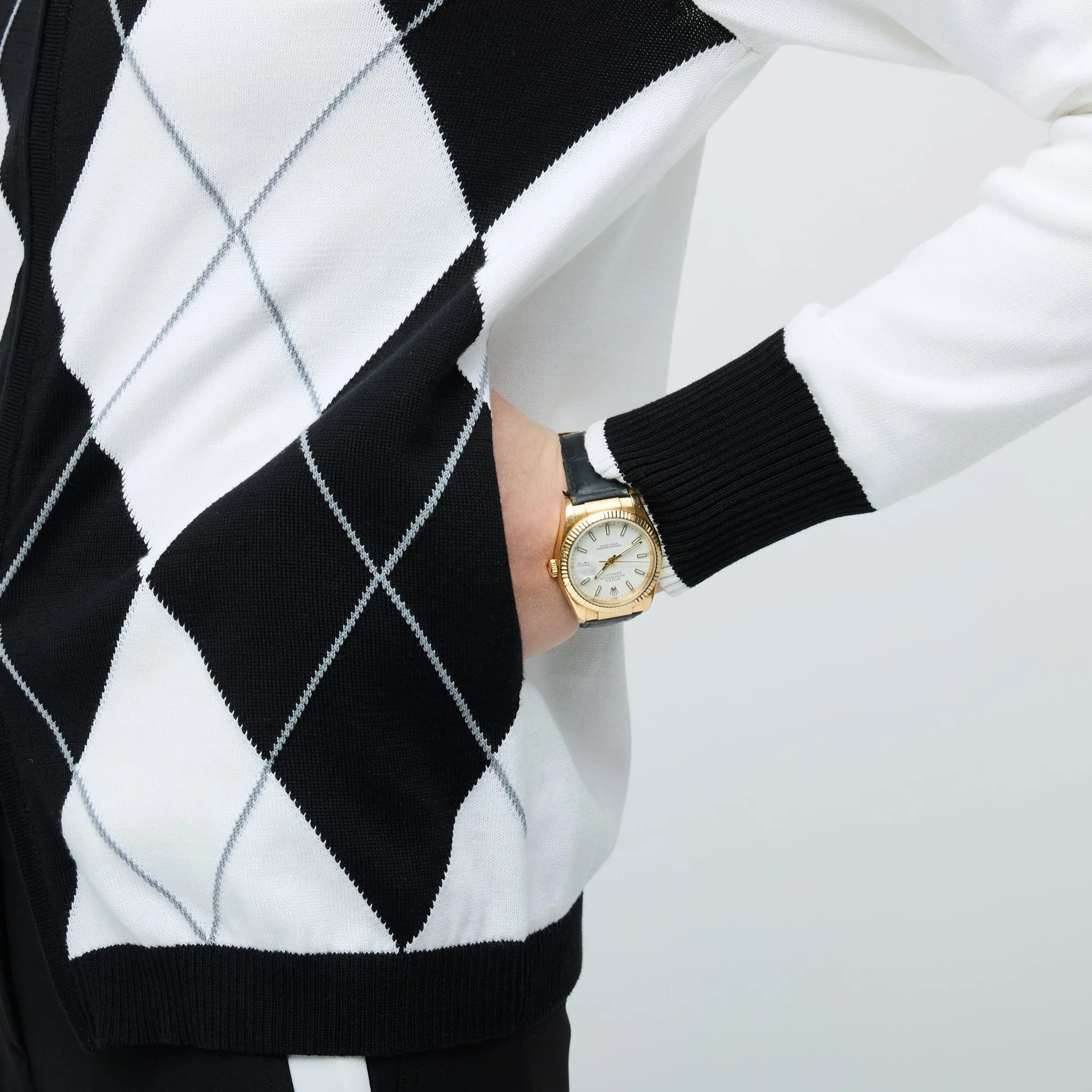 Argyle Full Zip Sweater sold by TILLEY product image thumbnail 4