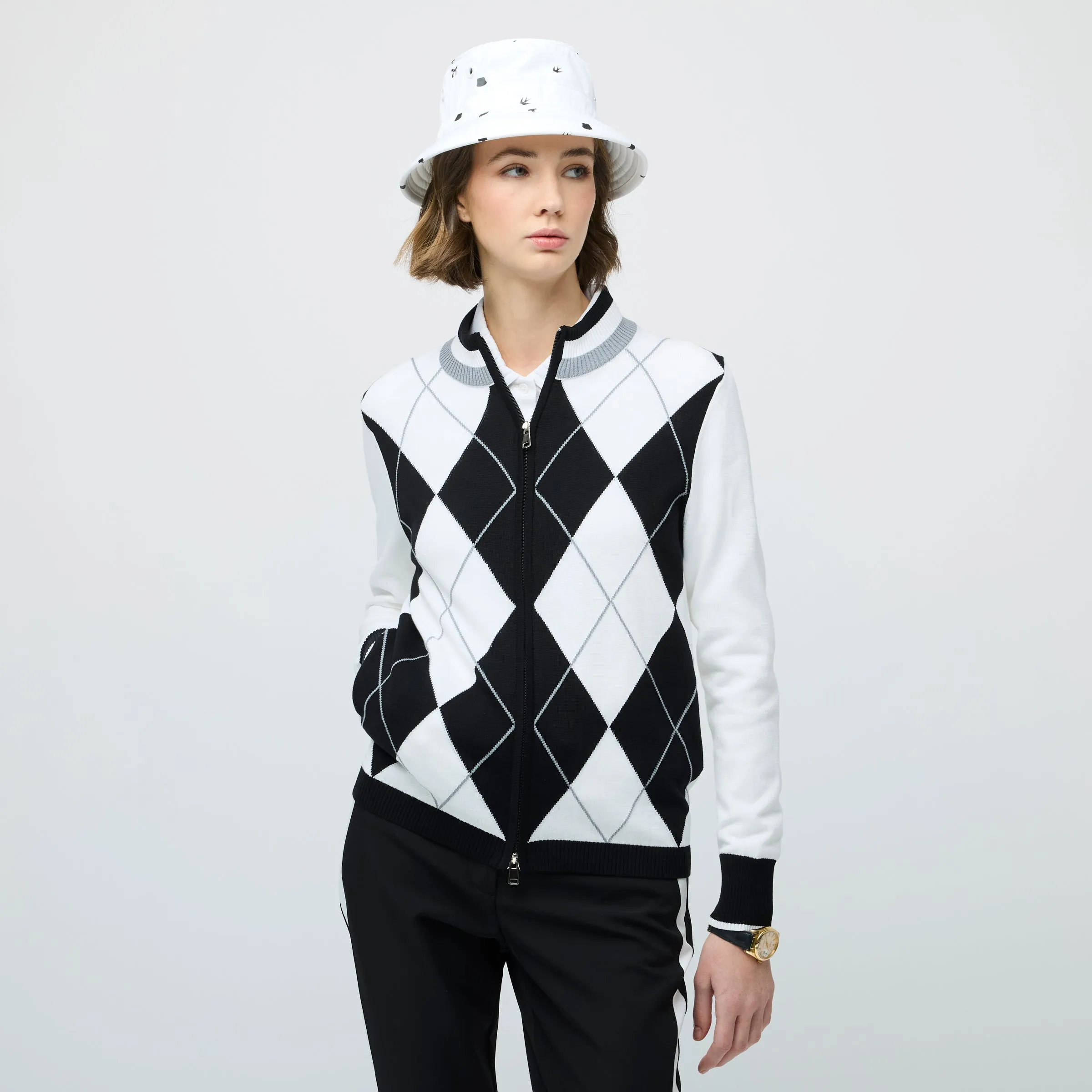 Argyle Full Zip Sweater sold by TILLEY product image thumbnail 3